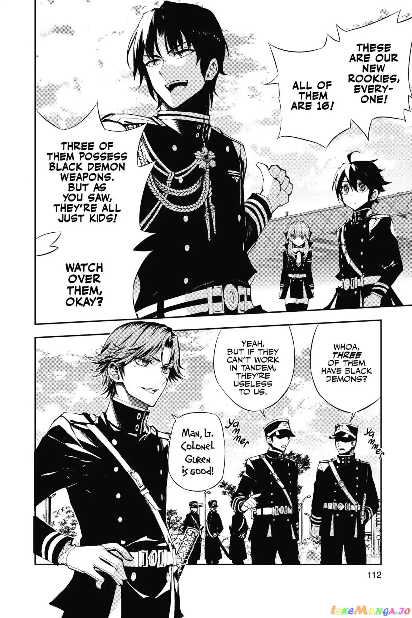 Read Seraph Of The End Manga Online