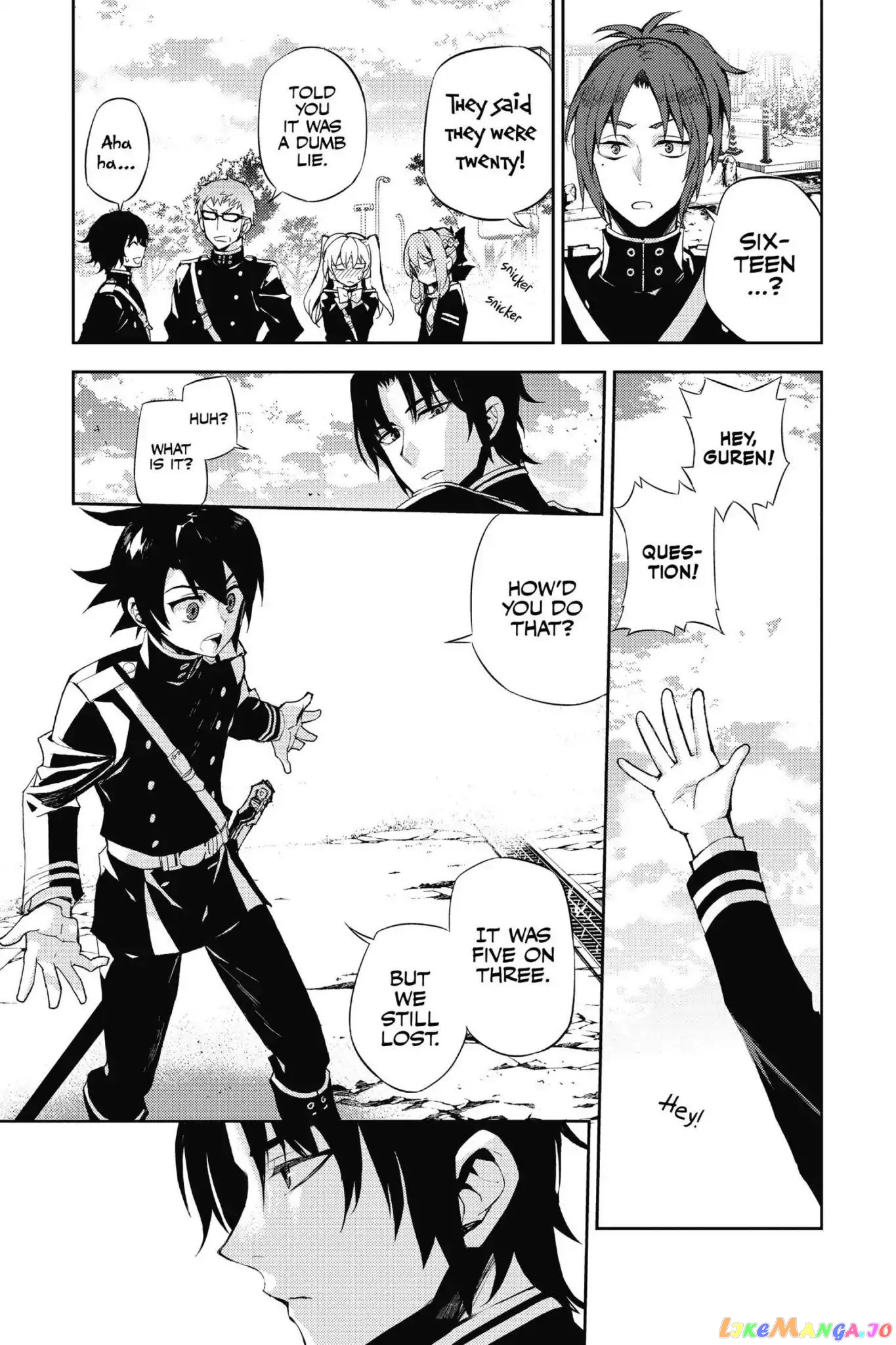 Read Seraph Of The End Manga Online