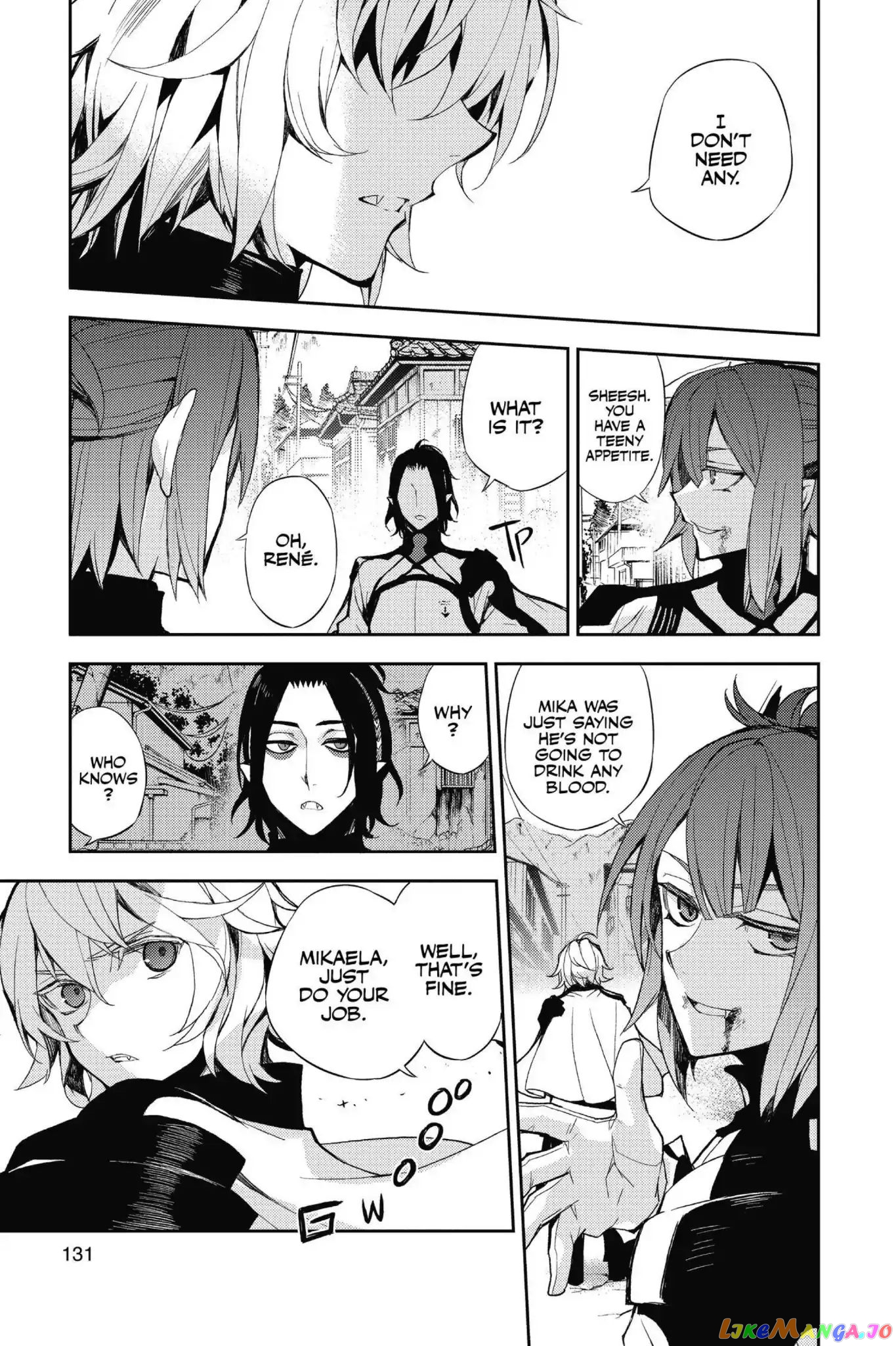 Read Seraph Of The End Manga Online
