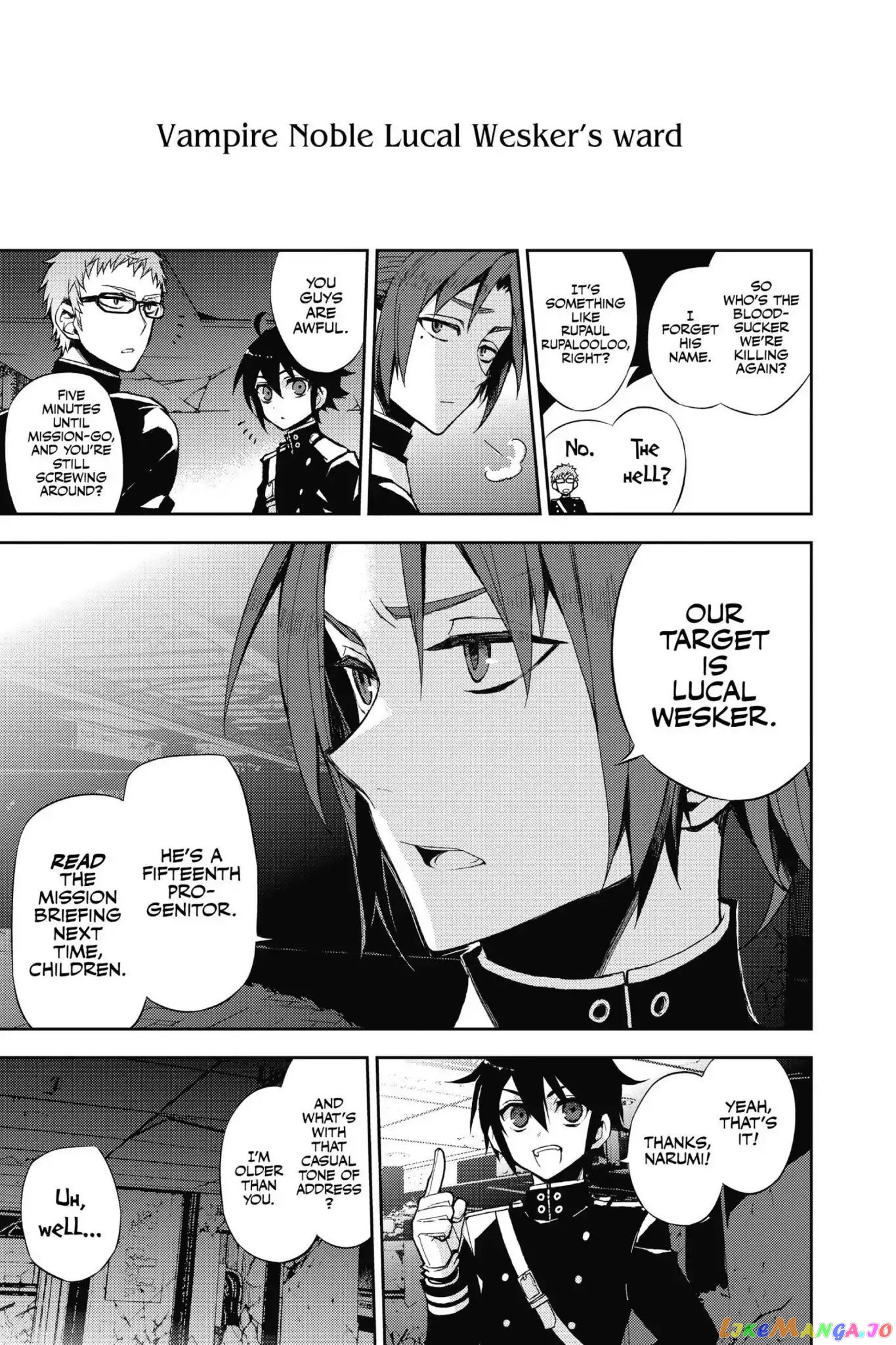 Read Seraph Of The End Manga Online