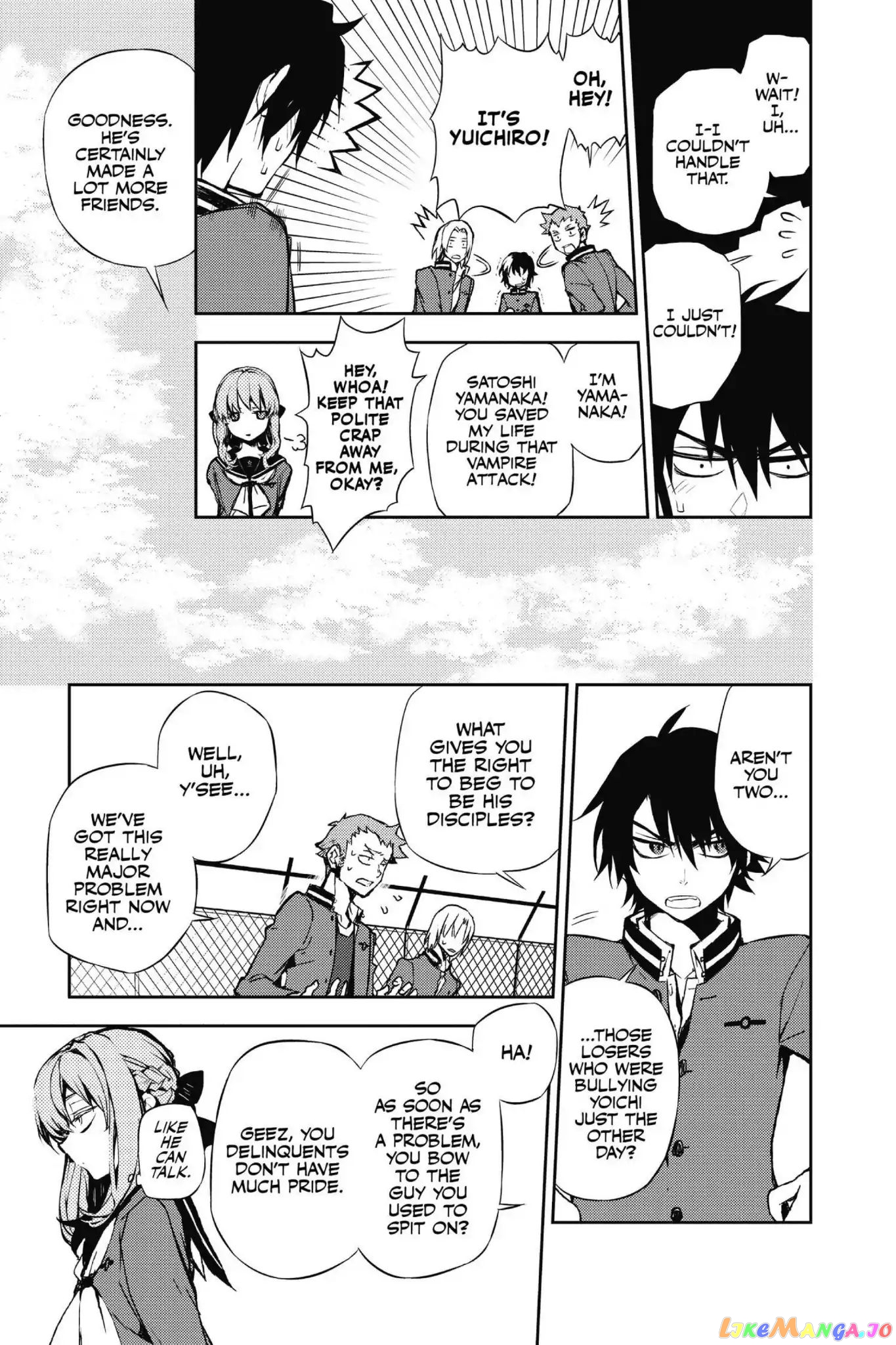Read Seraph Of The End Manga Online