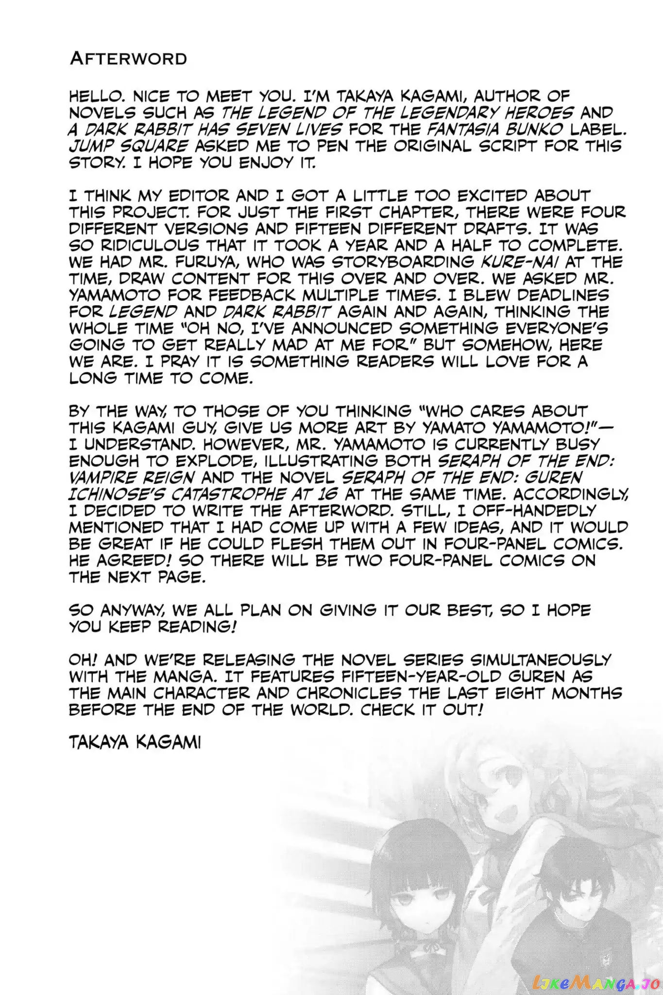 Read Seraph Of The End Manga Online
