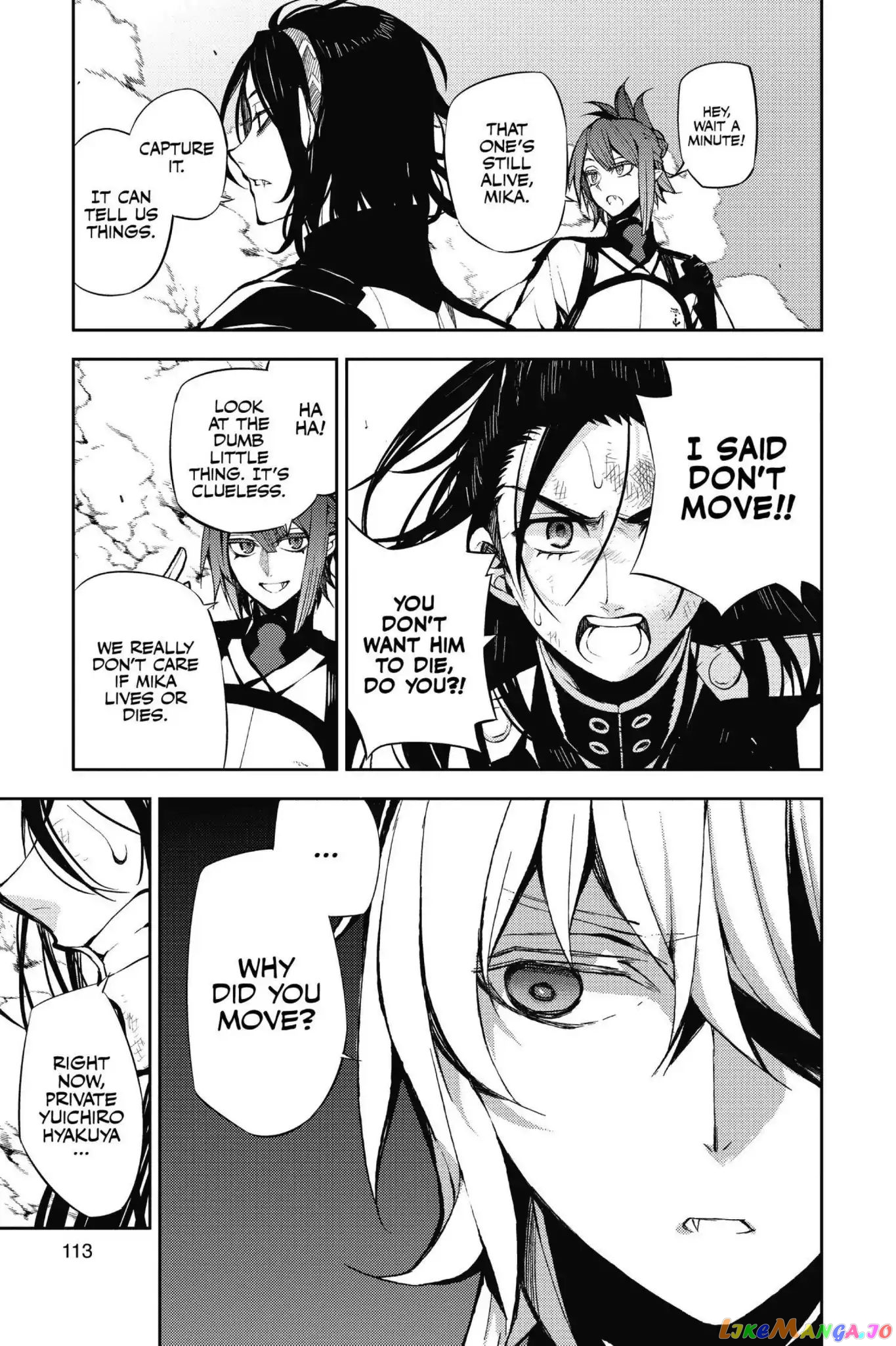 Read Seraph Of The End Manga Online