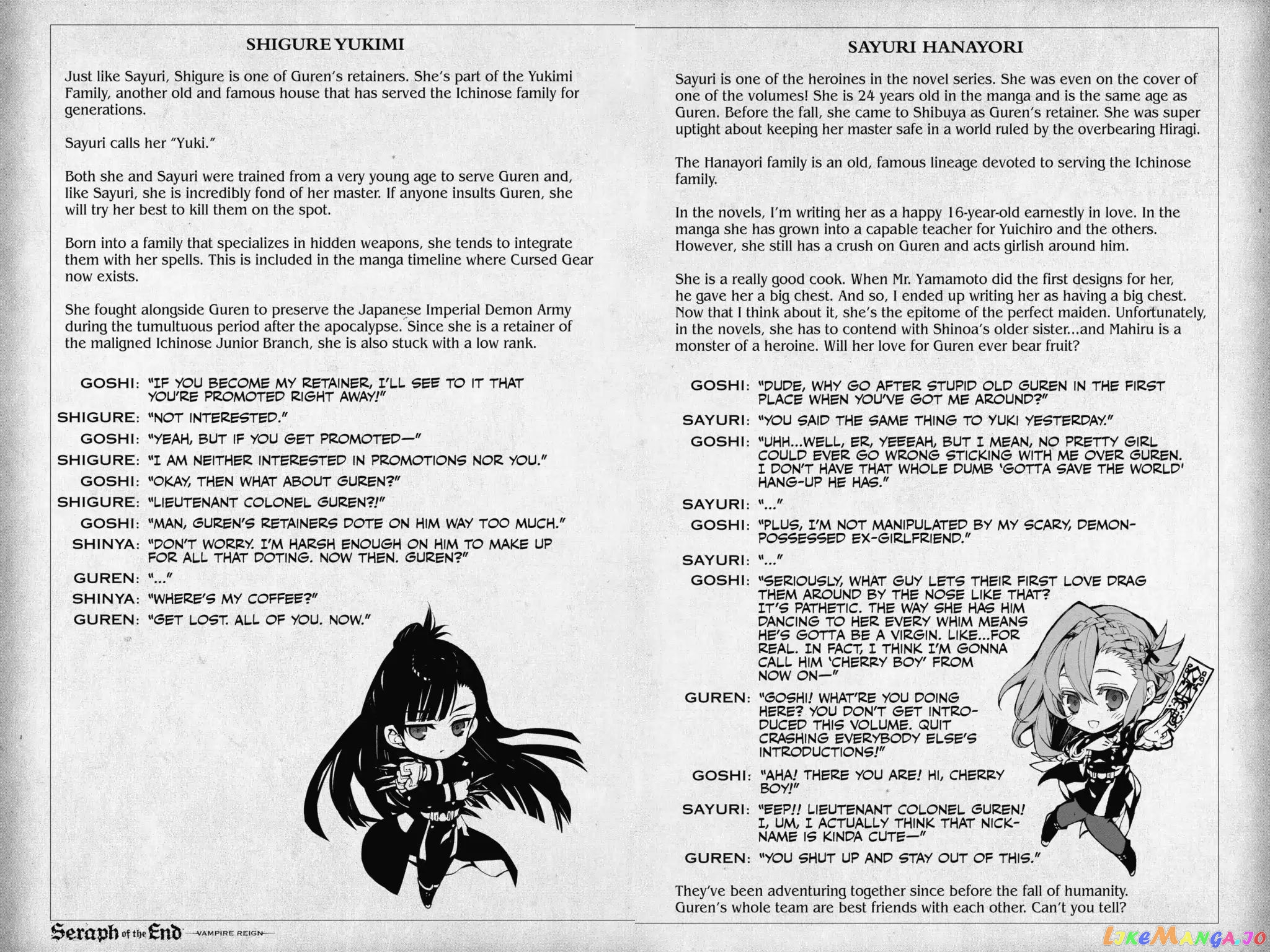 Read Seraph Of The End Manga Online