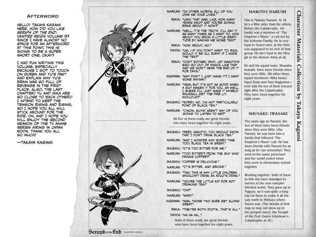 Read Seraph Of The End Manga Online