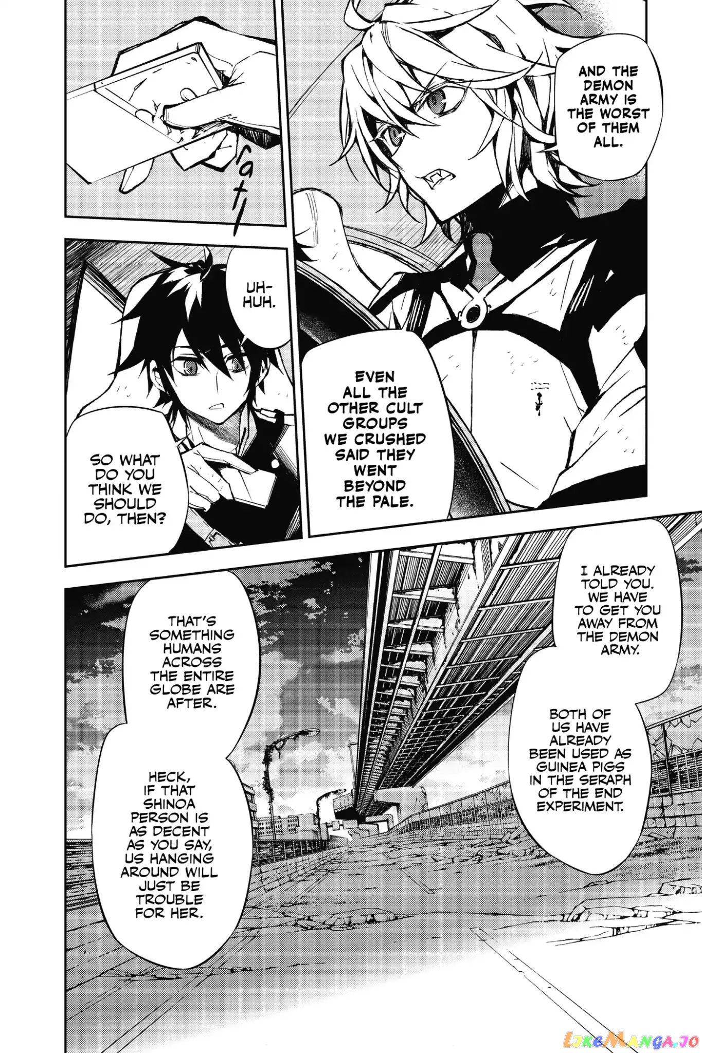 Read Seraph Of The End Manga Online