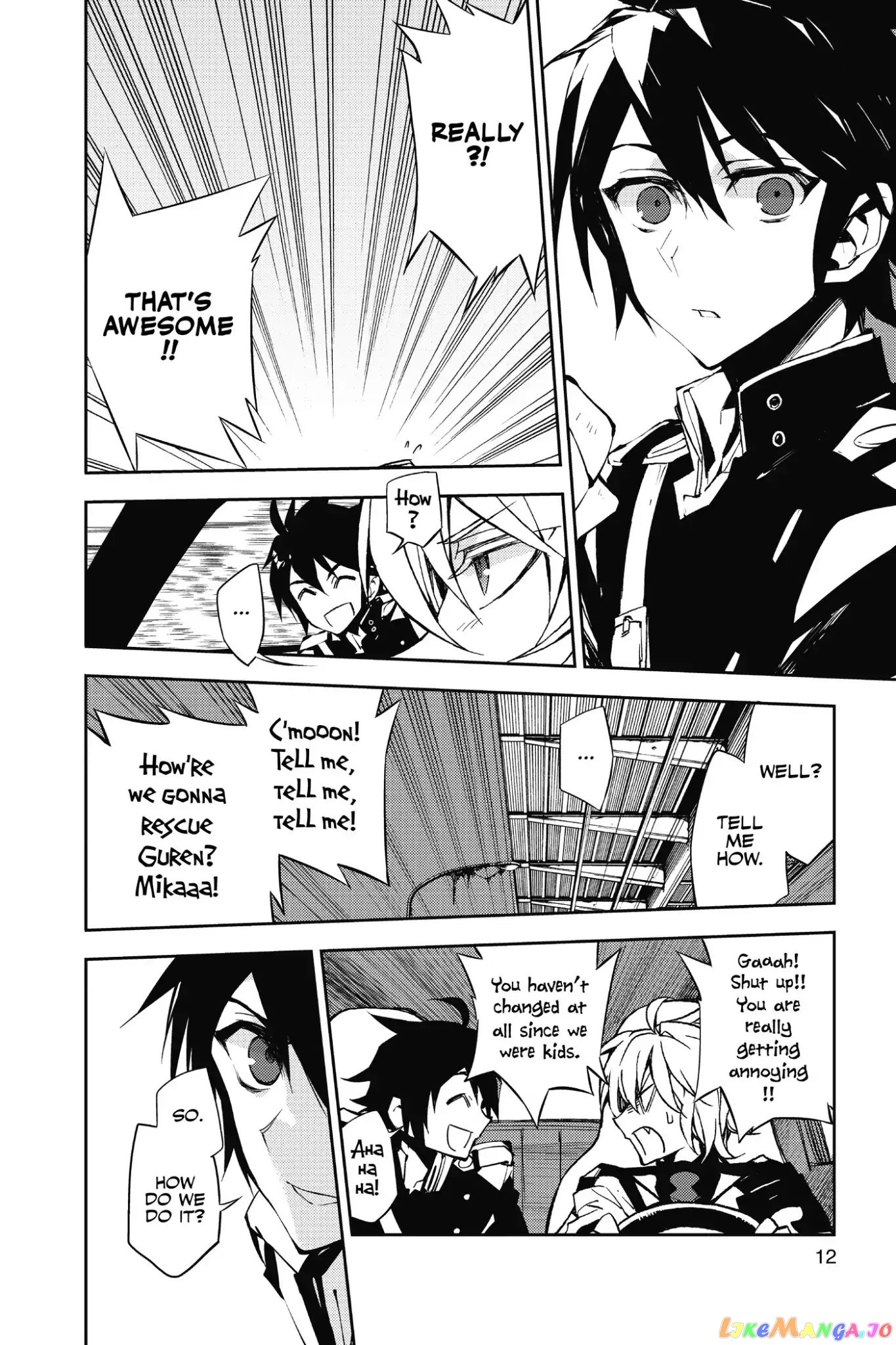 Read Seraph Of The End Manga Online