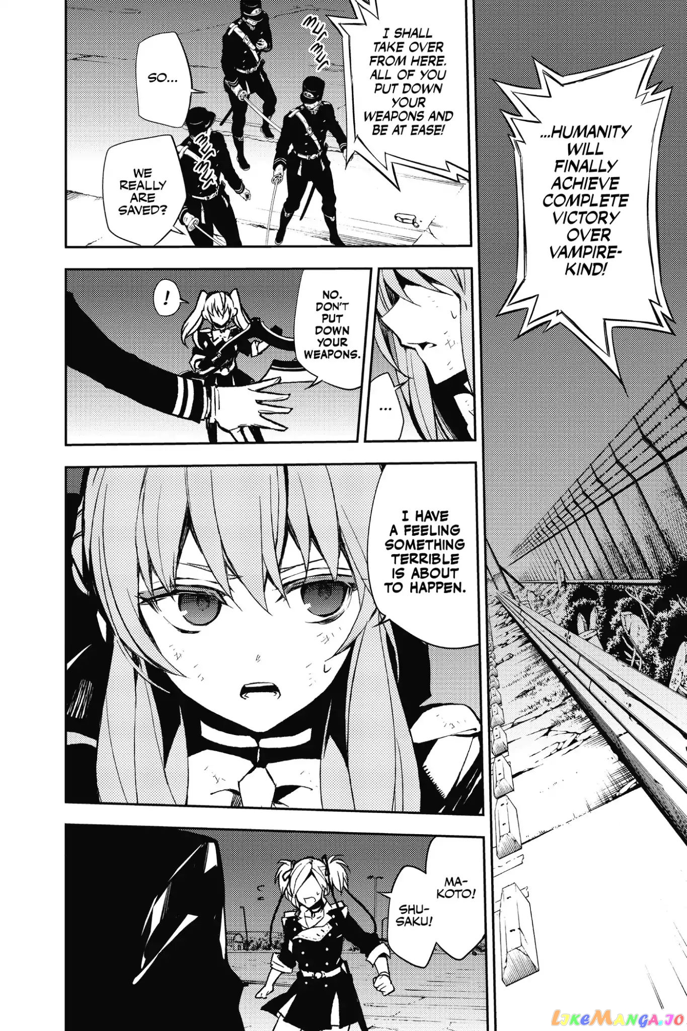 Read Seraph Of The End Manga Online