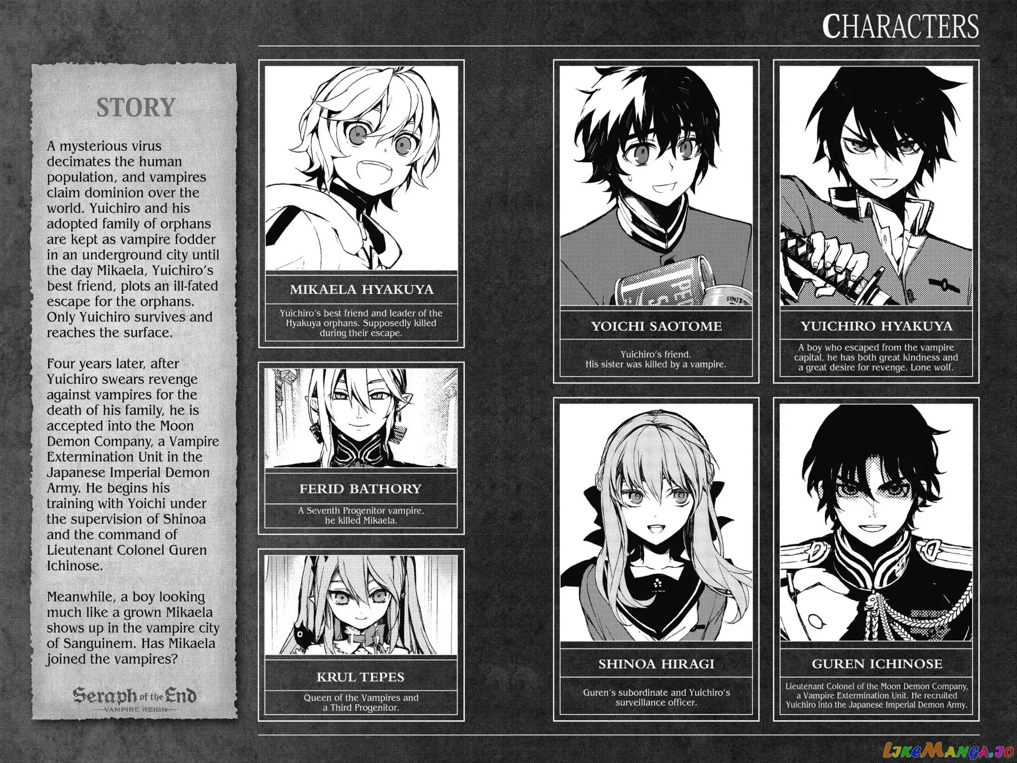 Read Seraph Of The End Manga Online