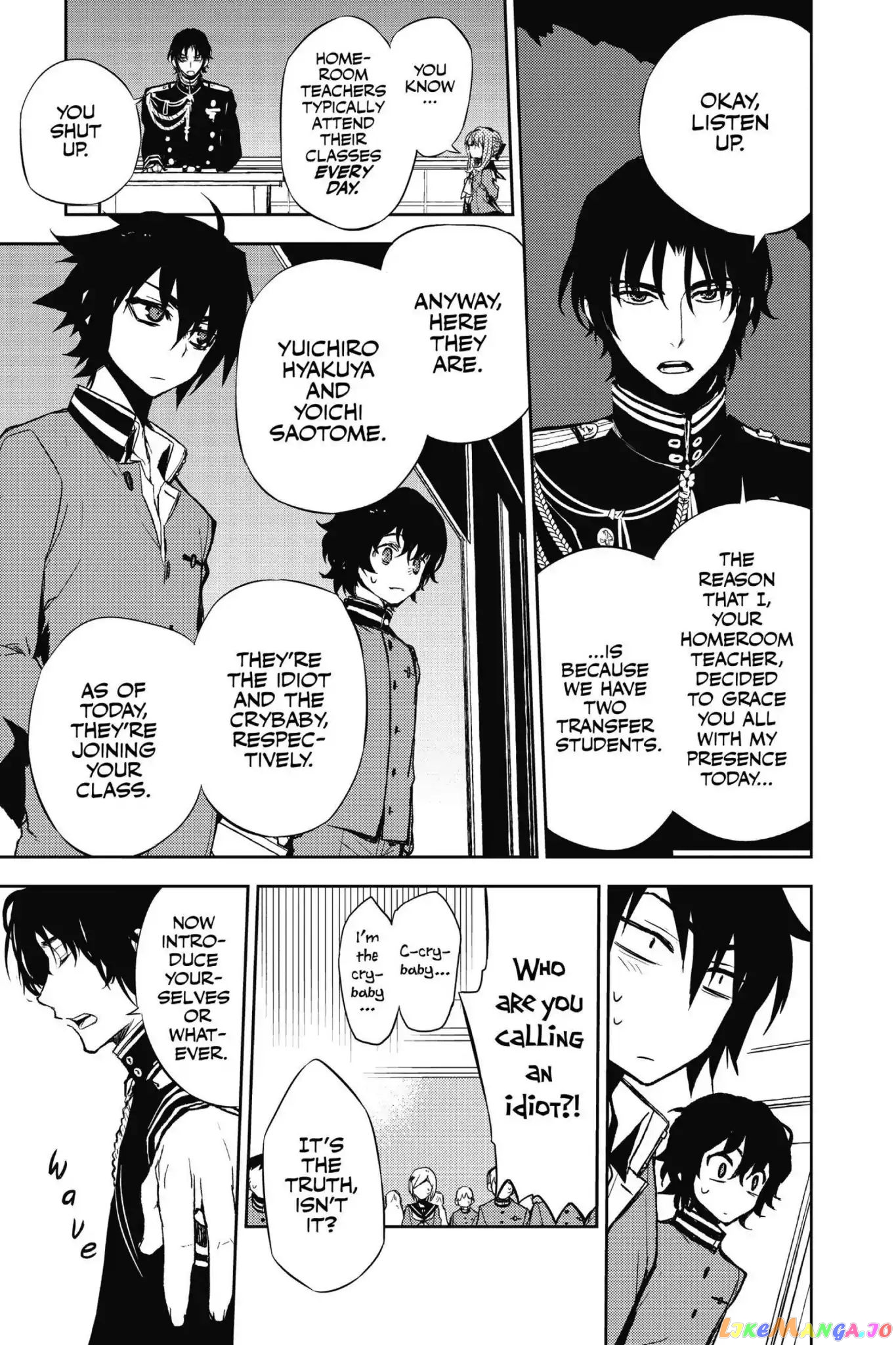 Read Seraph Of The End Manga Online
