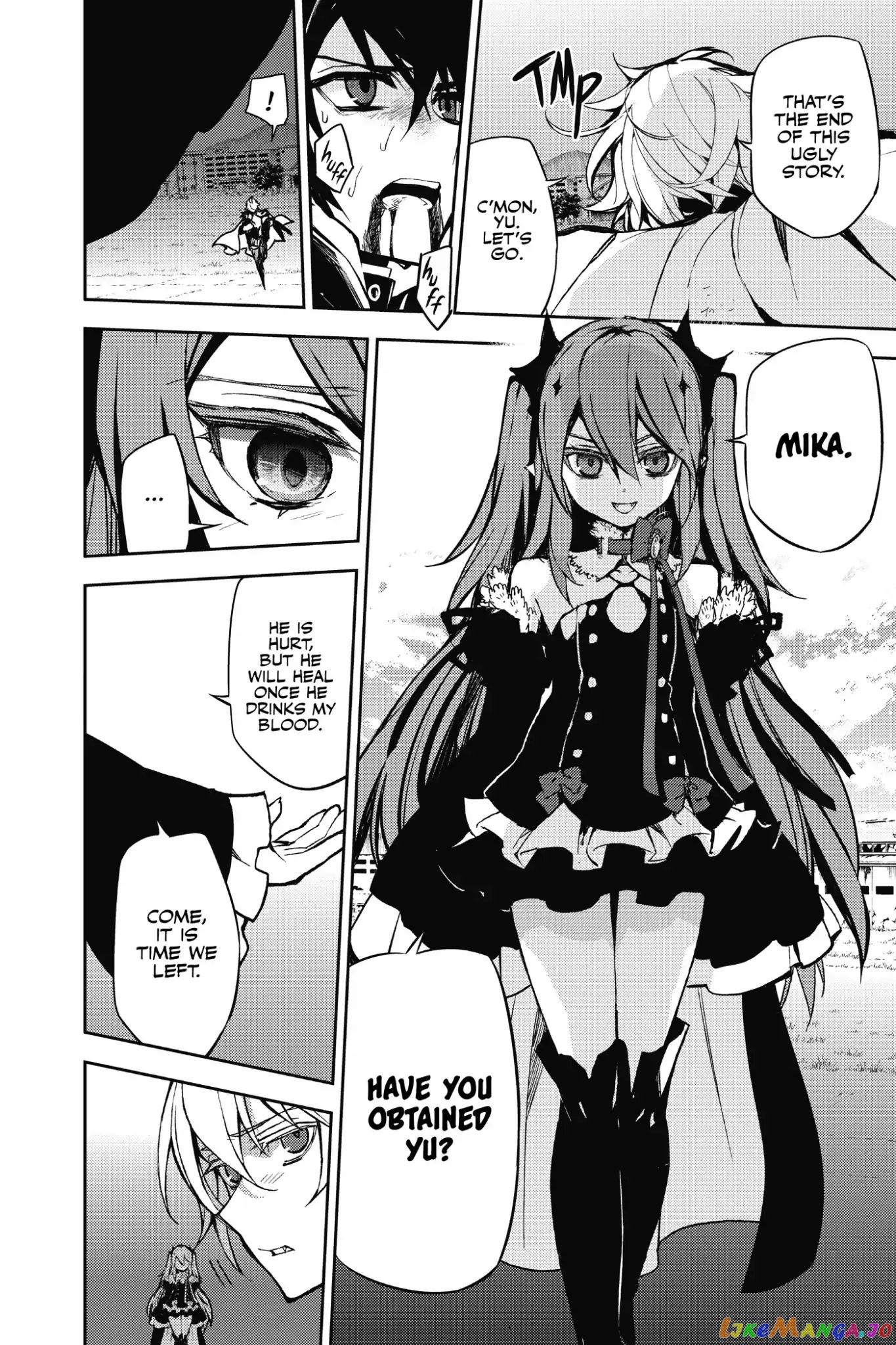 Read Seraph Of The End Manga Online