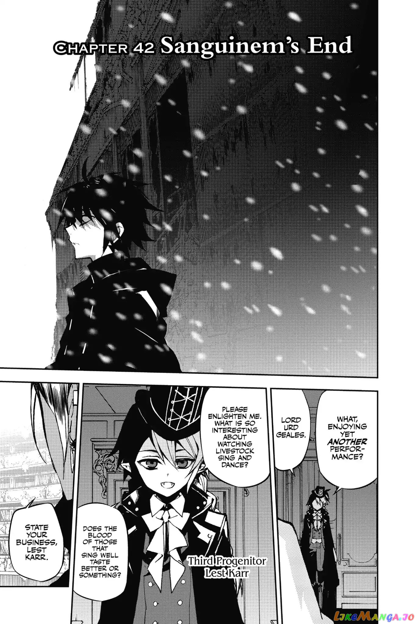 Read Seraph Of The End Manga Online