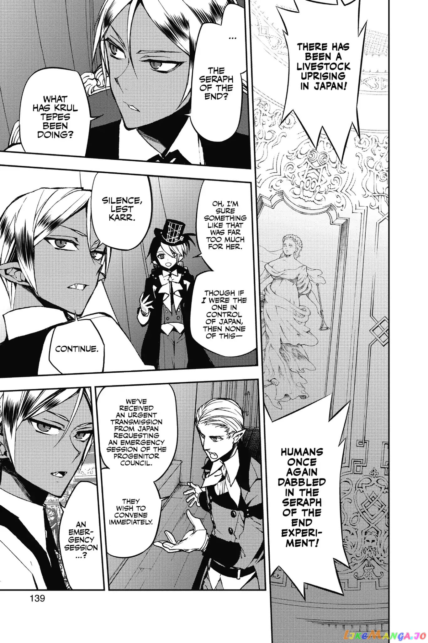 Read Seraph Of The End Manga Online