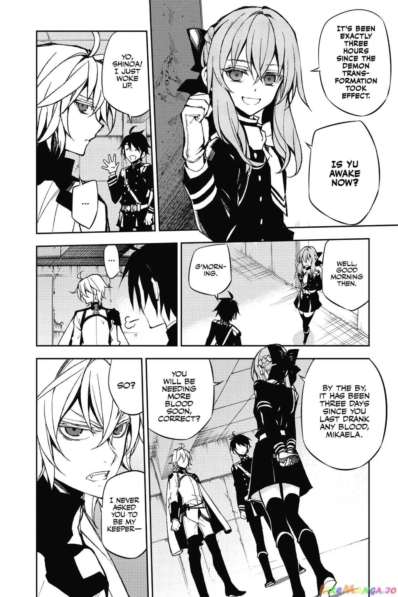Read Seraph Of The End Manga Online