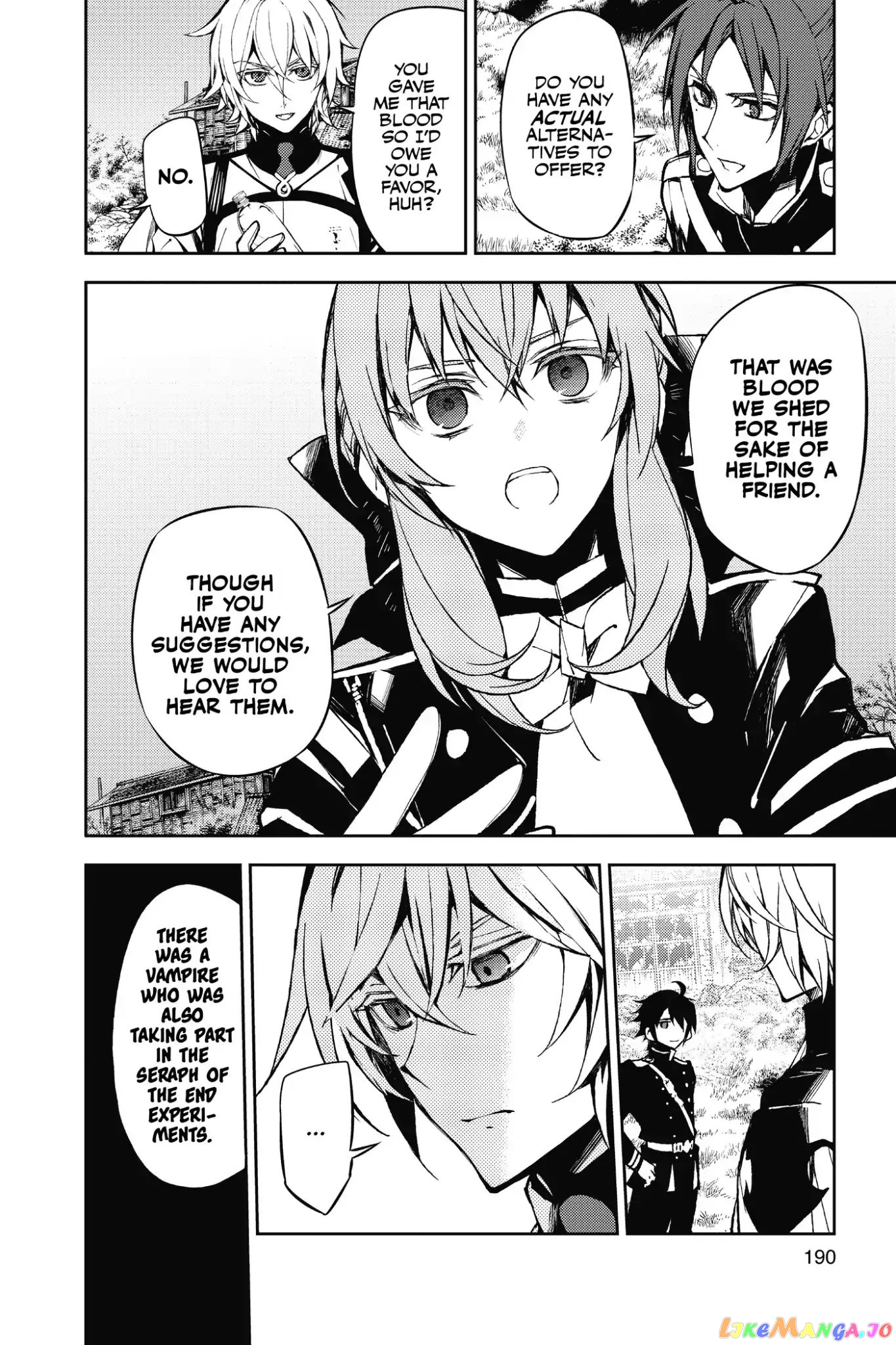 Read Seraph Of The End Manga Online