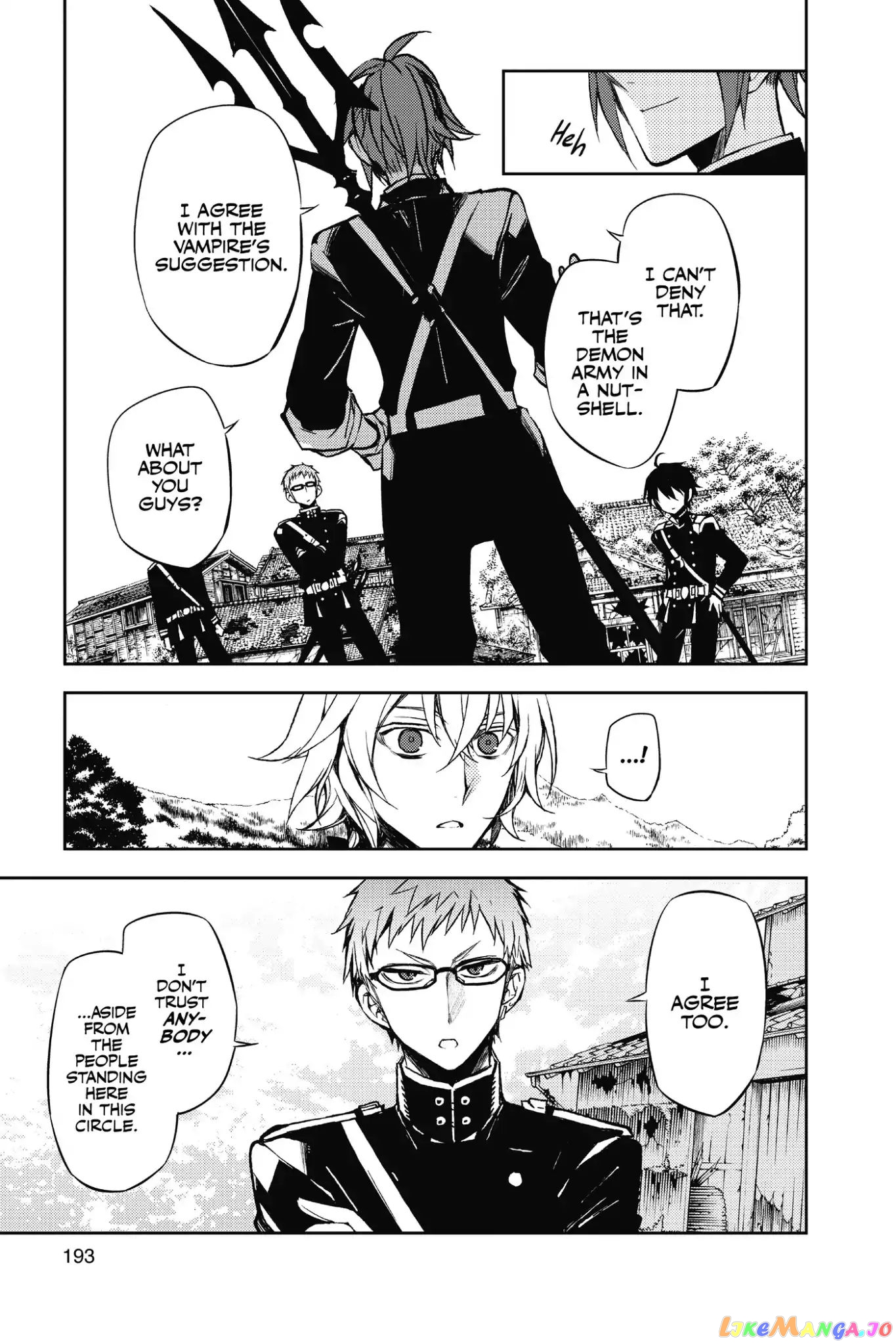 Read Seraph Of The End Manga Online