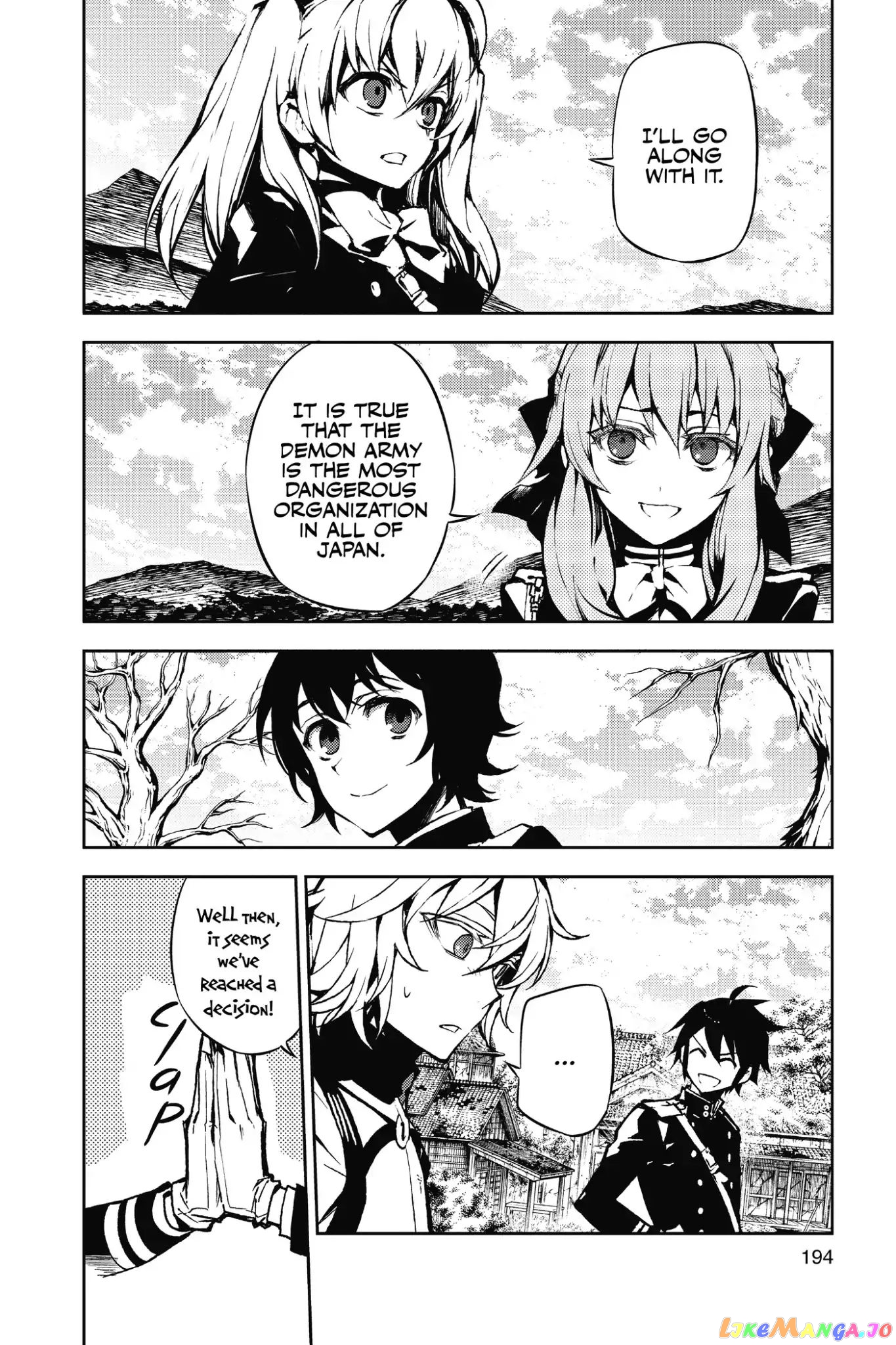 Read Seraph Of The End Manga Online