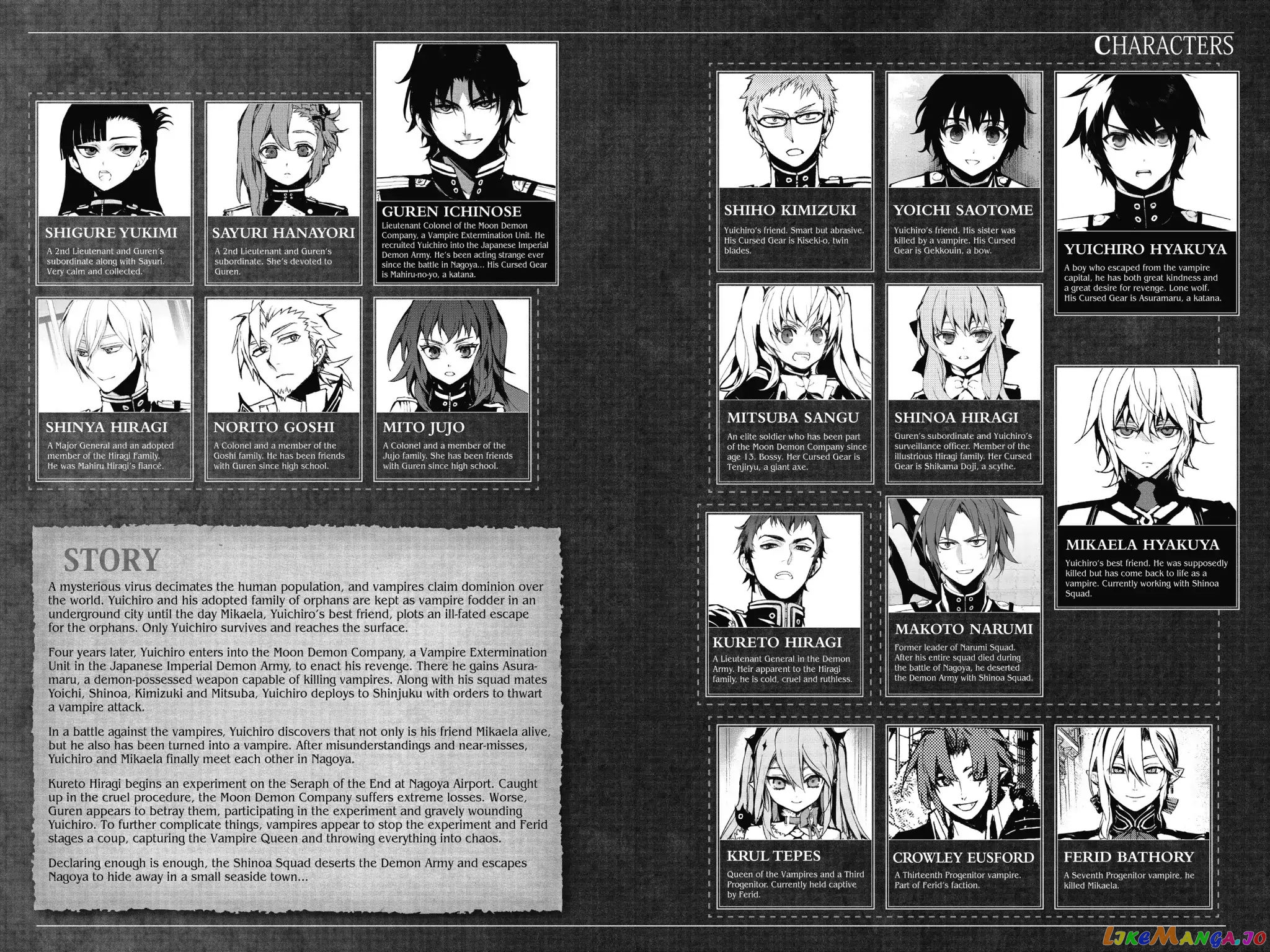 Read Seraph Of The End Manga Online