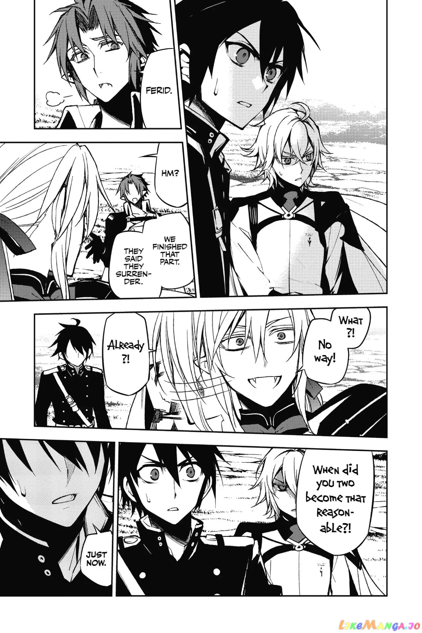 Read Seraph Of The End Manga Online