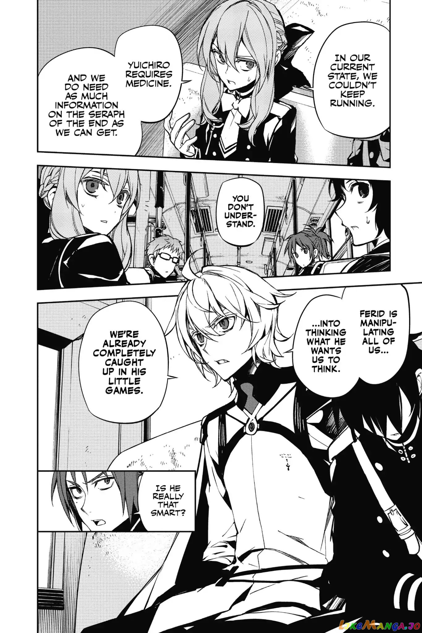 Read Seraph Of The End Manga Online