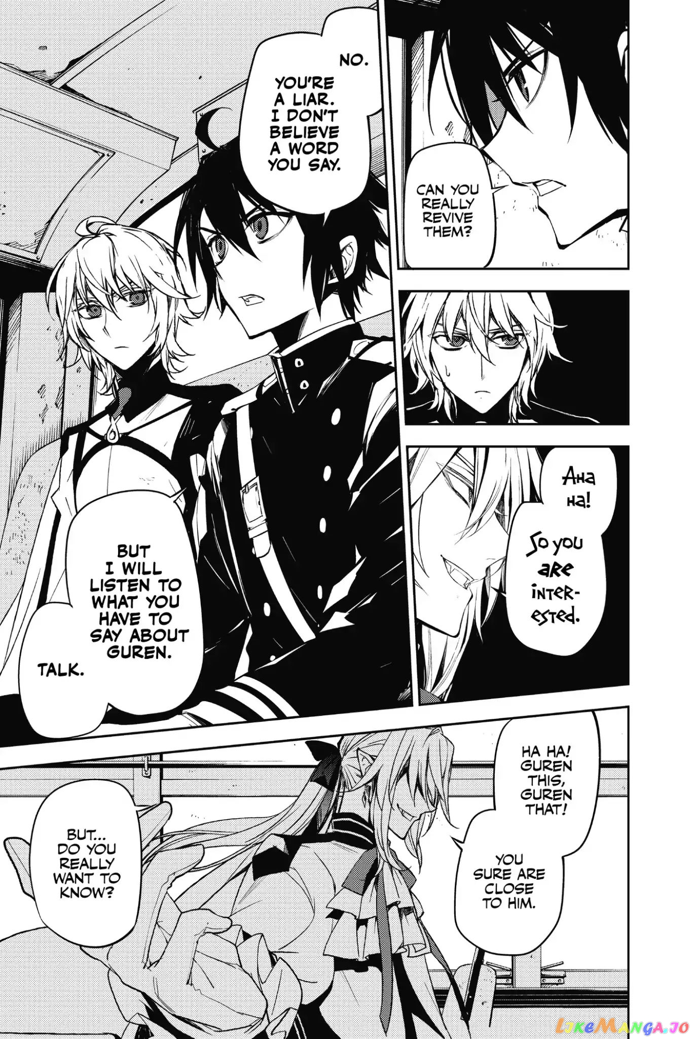 Read Seraph Of The End Manga Online