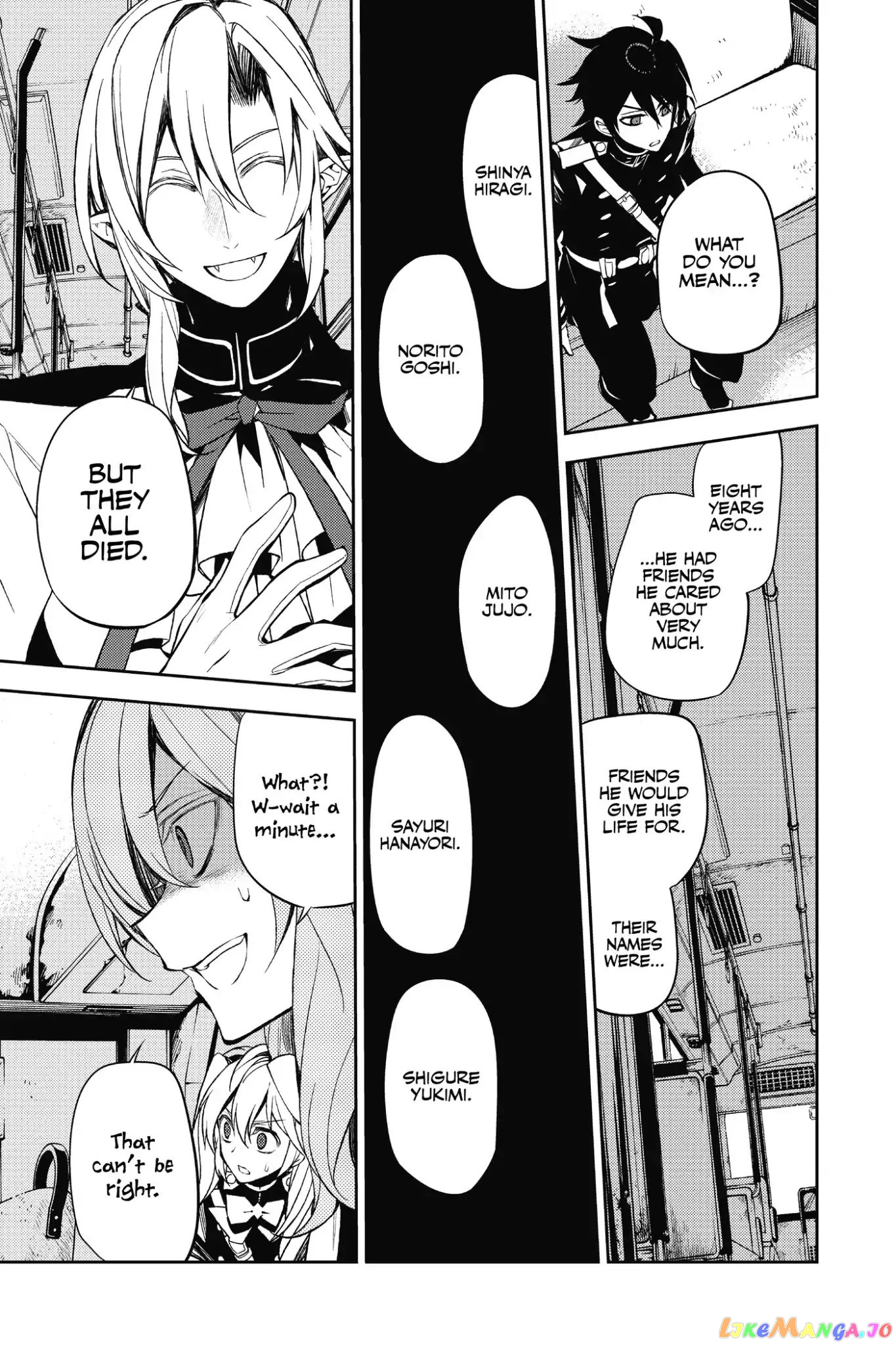 Read Seraph Of The End Manga Online