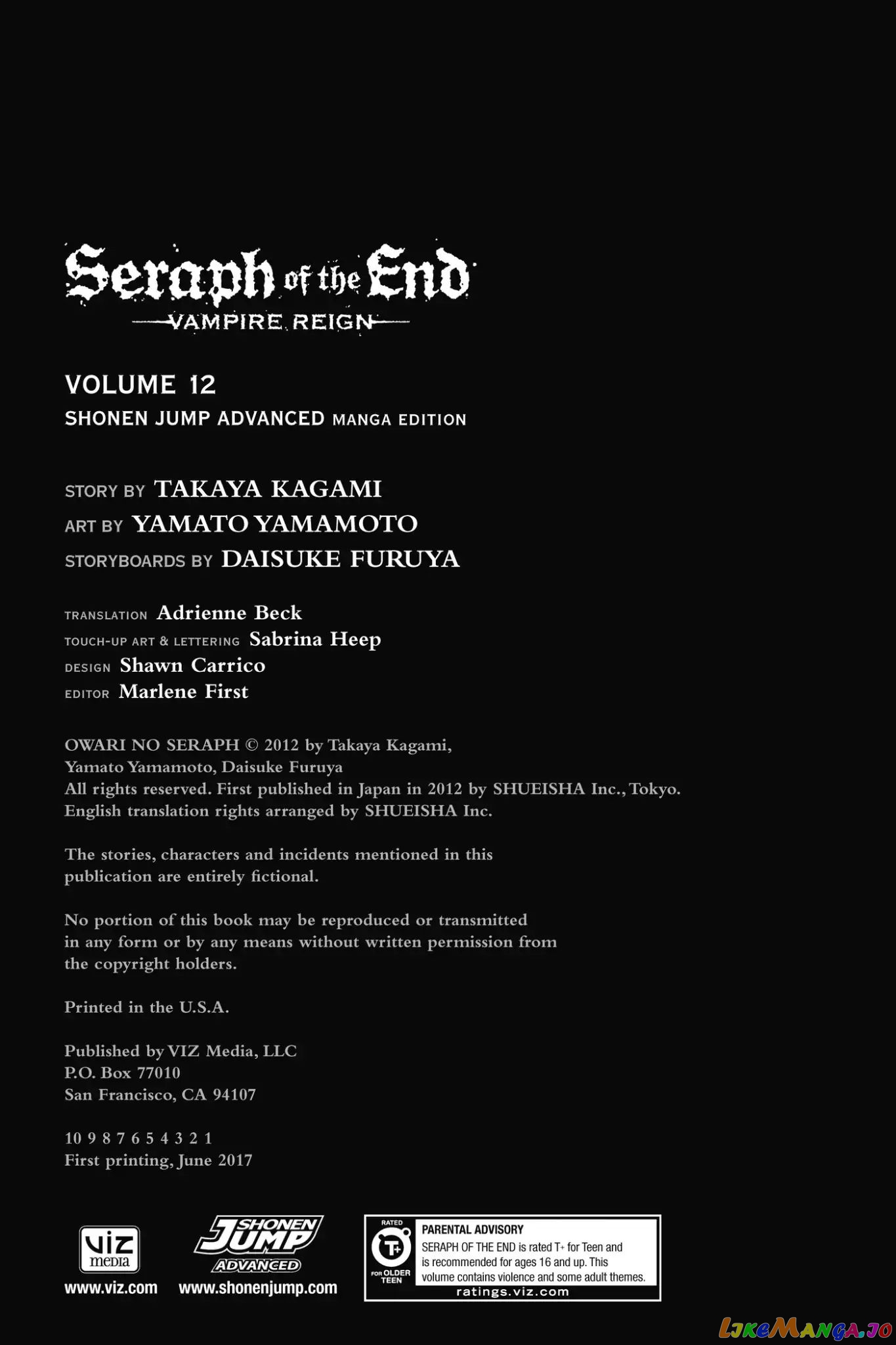 Read Seraph Of The End Manga Online