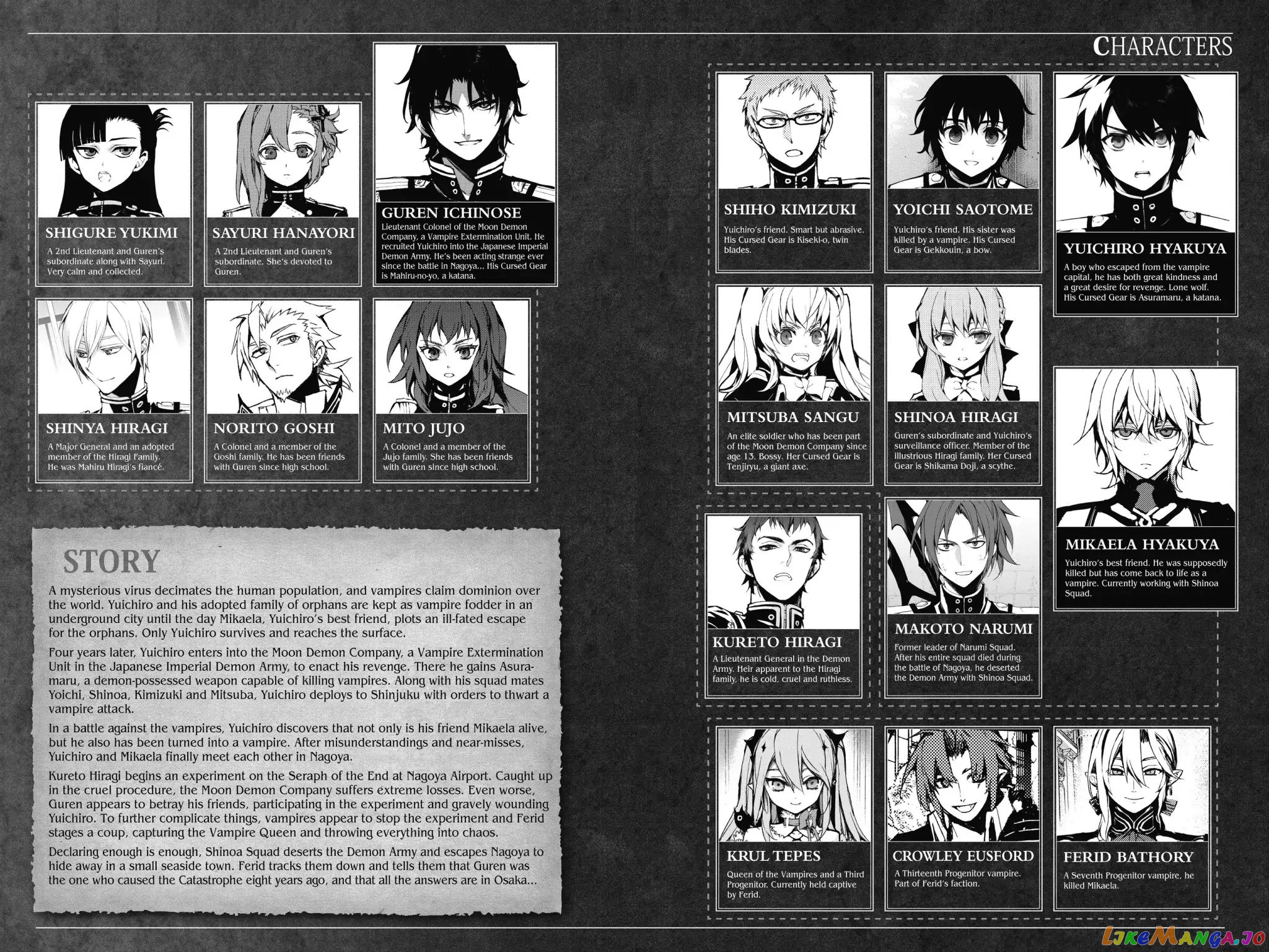 Read Seraph Of The End Manga Online