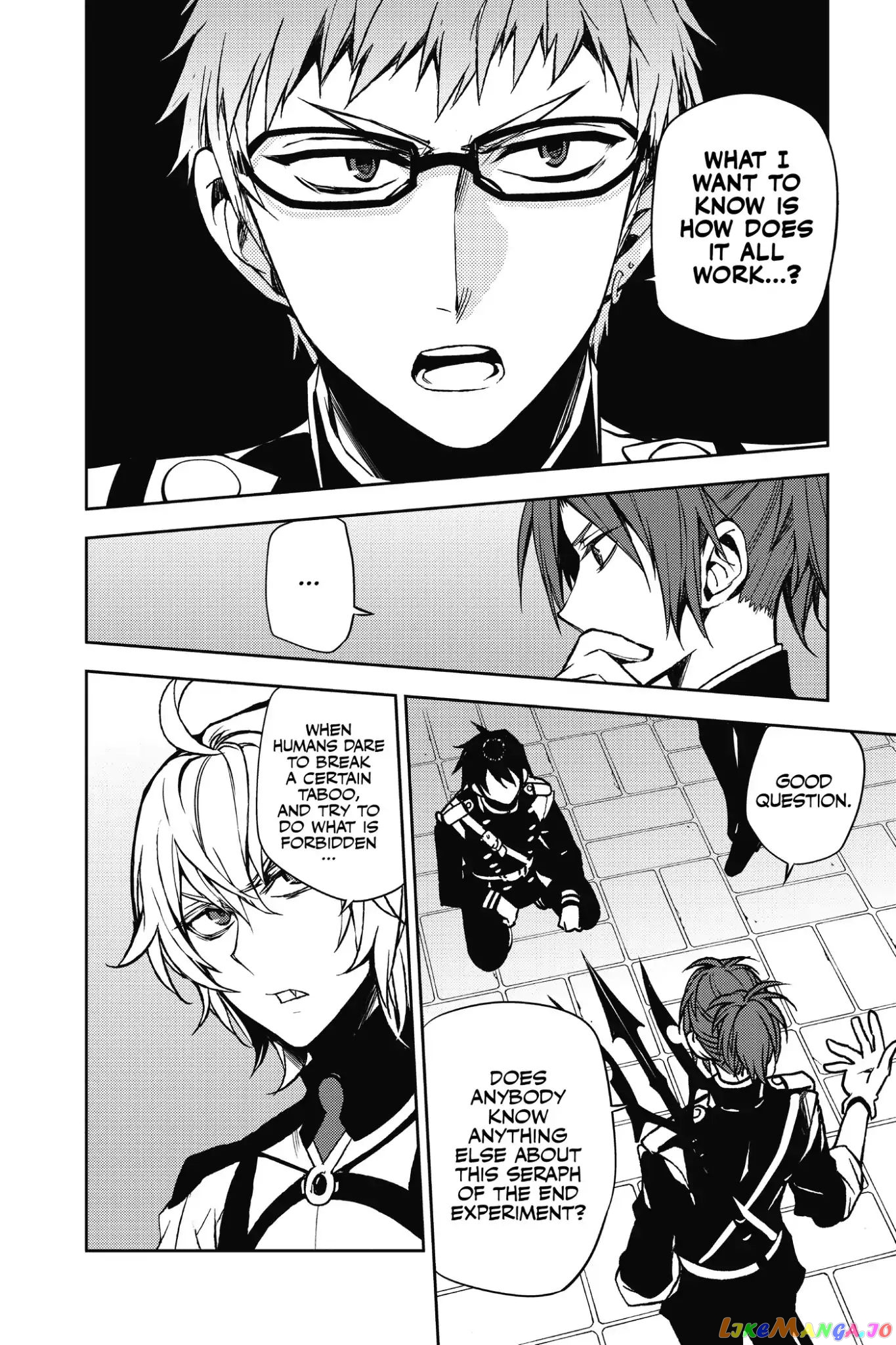 Read Seraph Of The End Manga Online