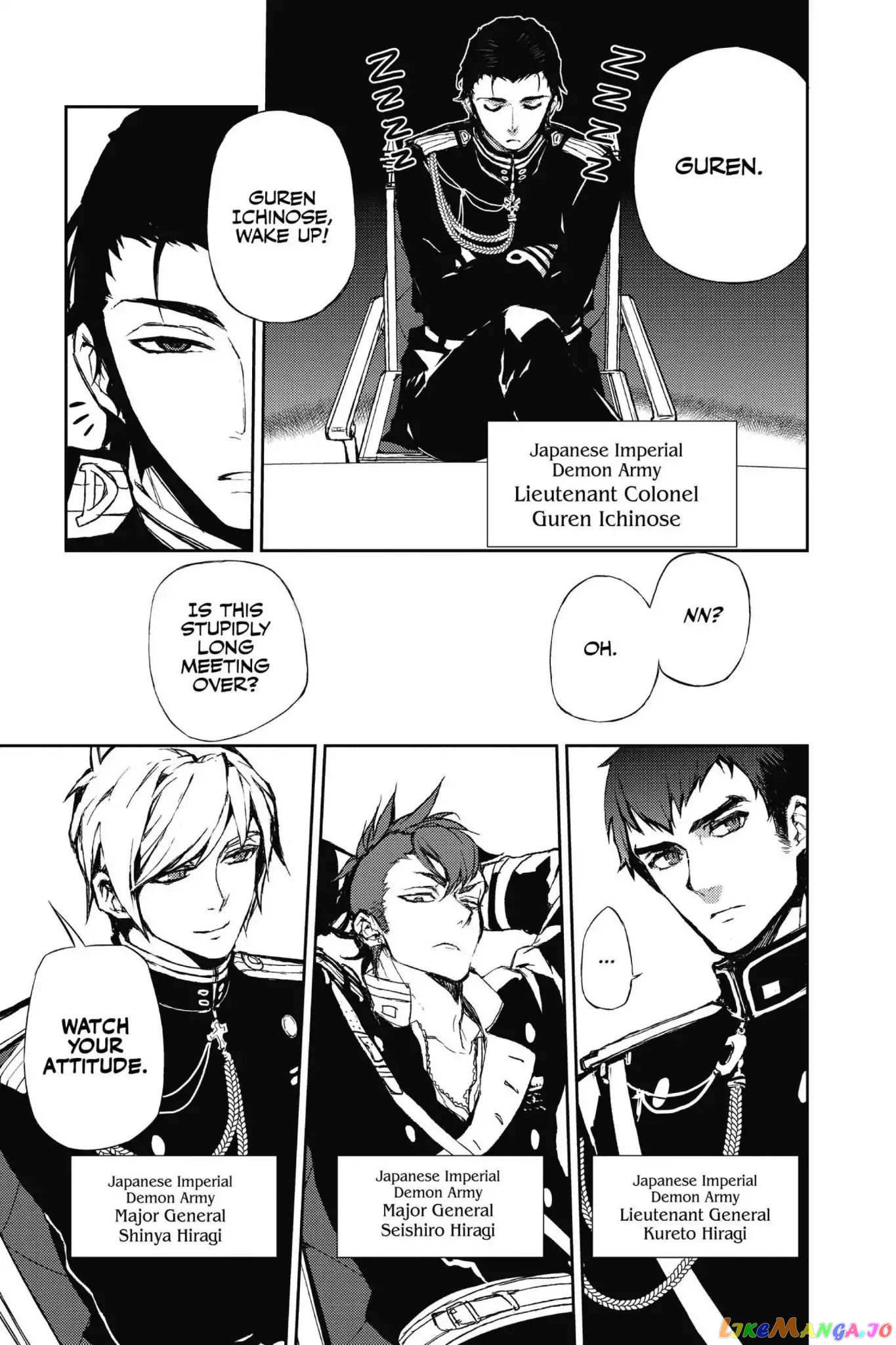Read Seraph Of The End Manga Online