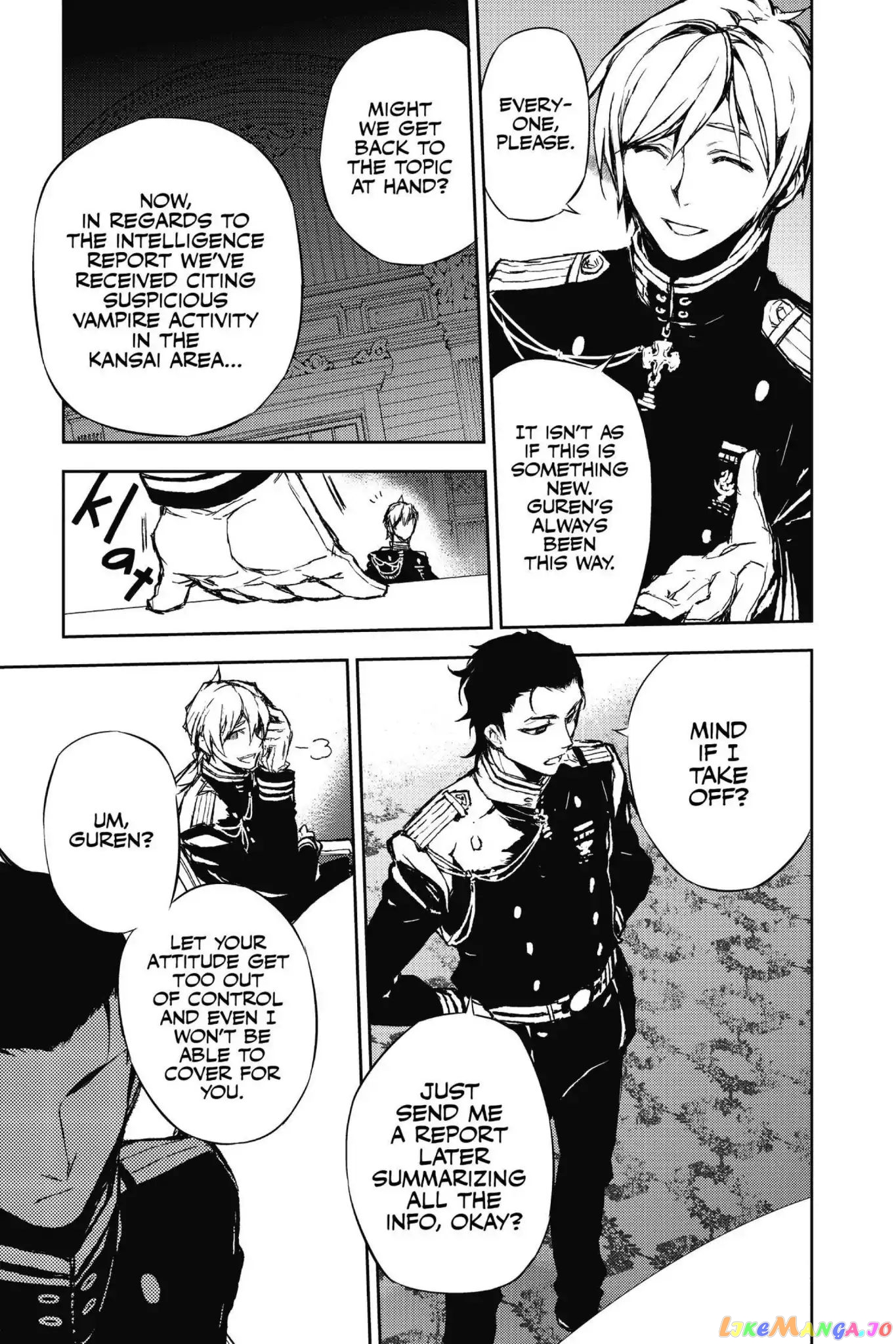 Read Seraph Of The End Manga Online