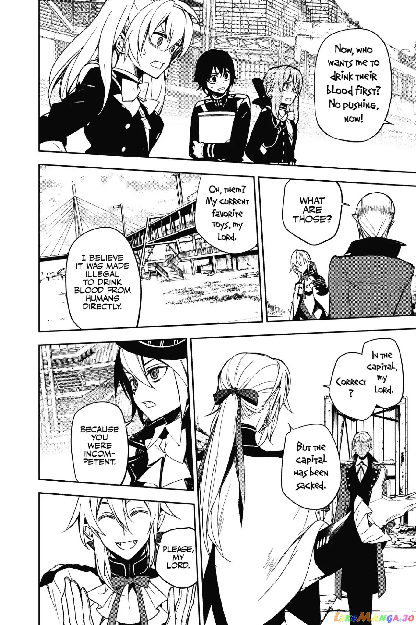 Read Seraph Of The End Manga Online