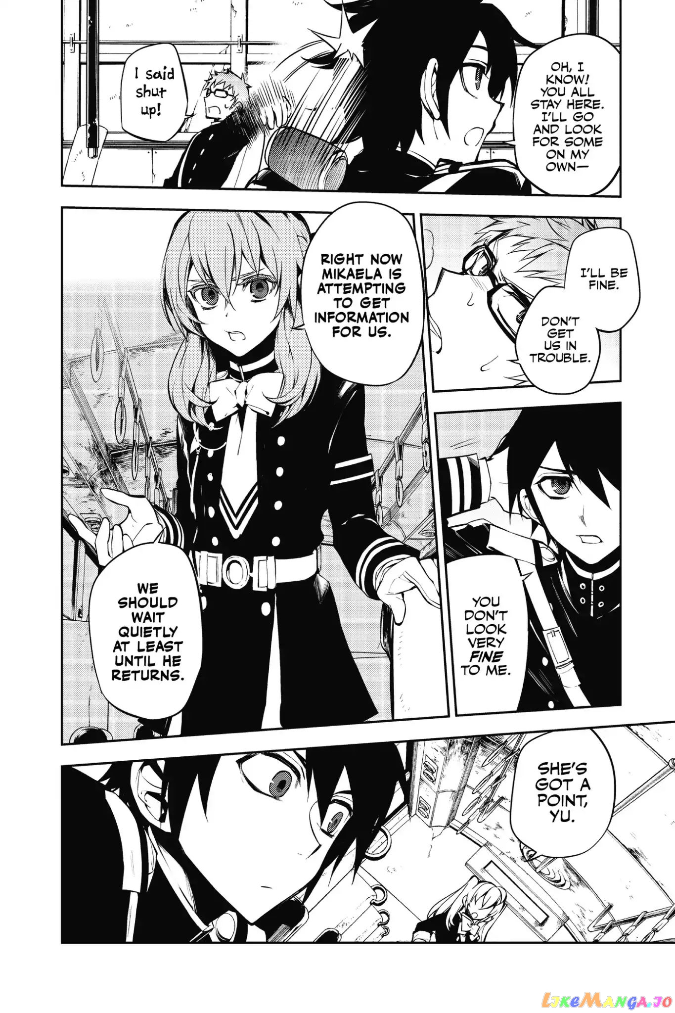 Read Seraph Of The End Manga Online