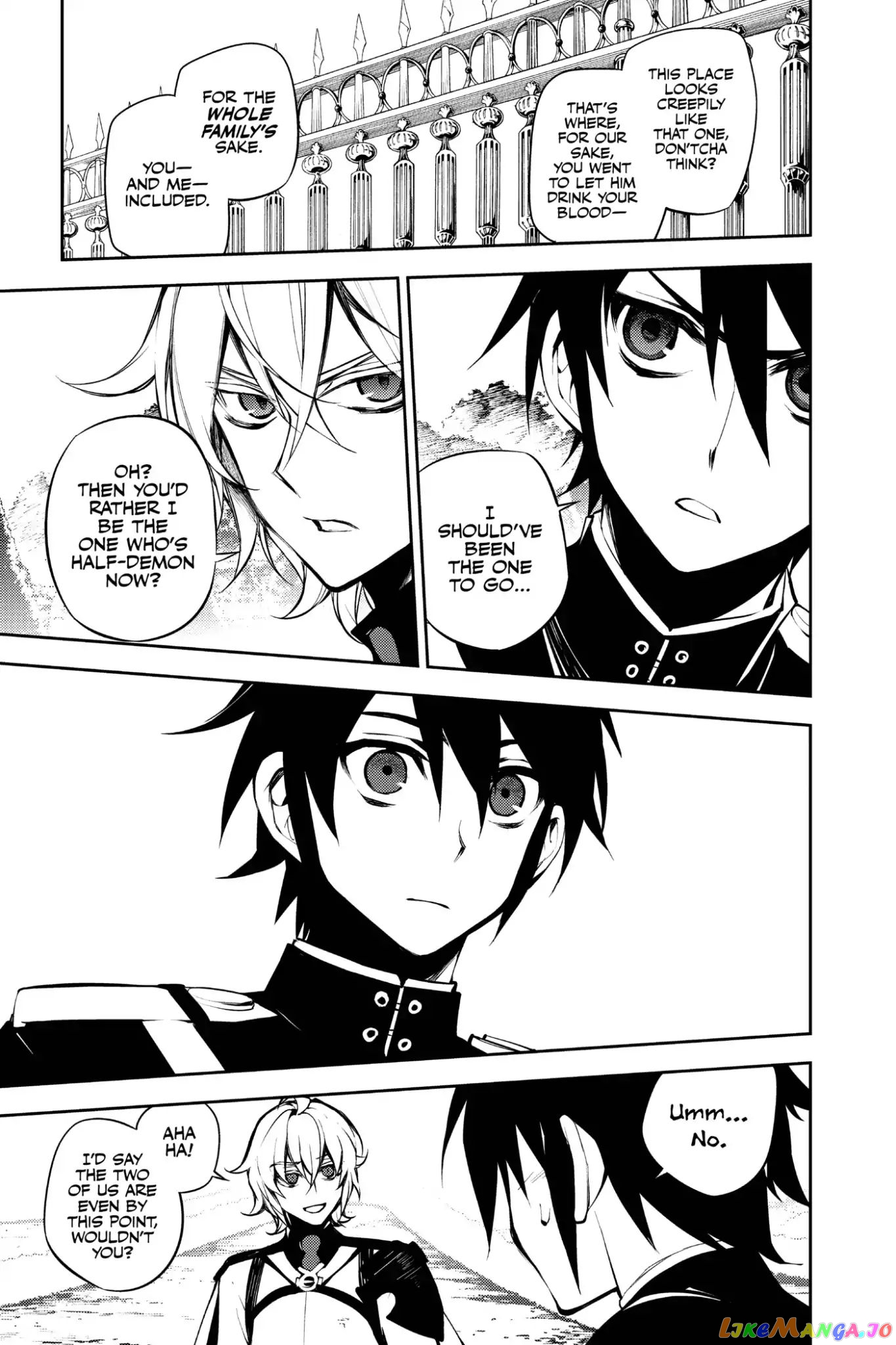 Read Seraph Of The End Manga Online