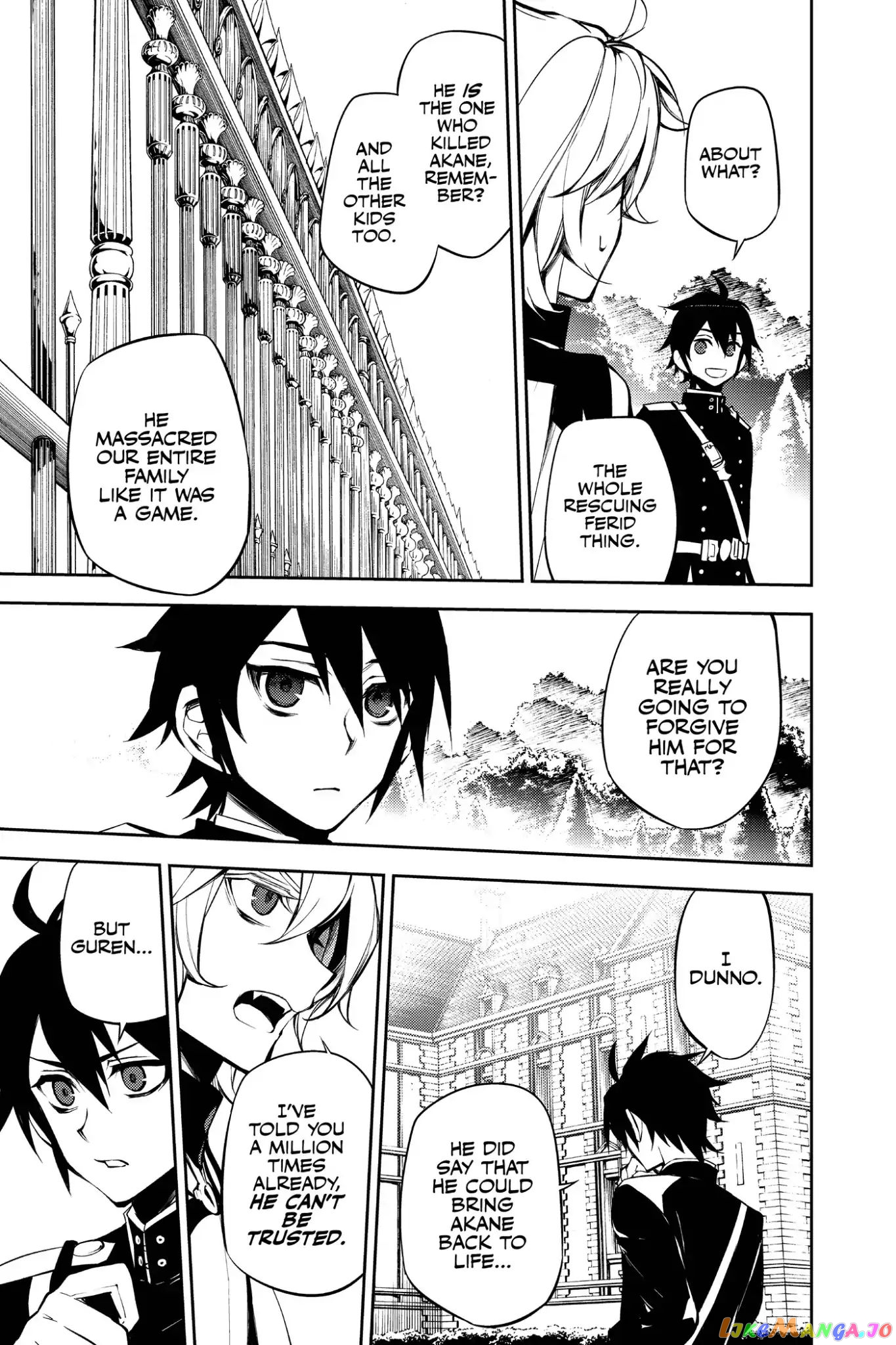 Read Seraph Of The End Manga Online