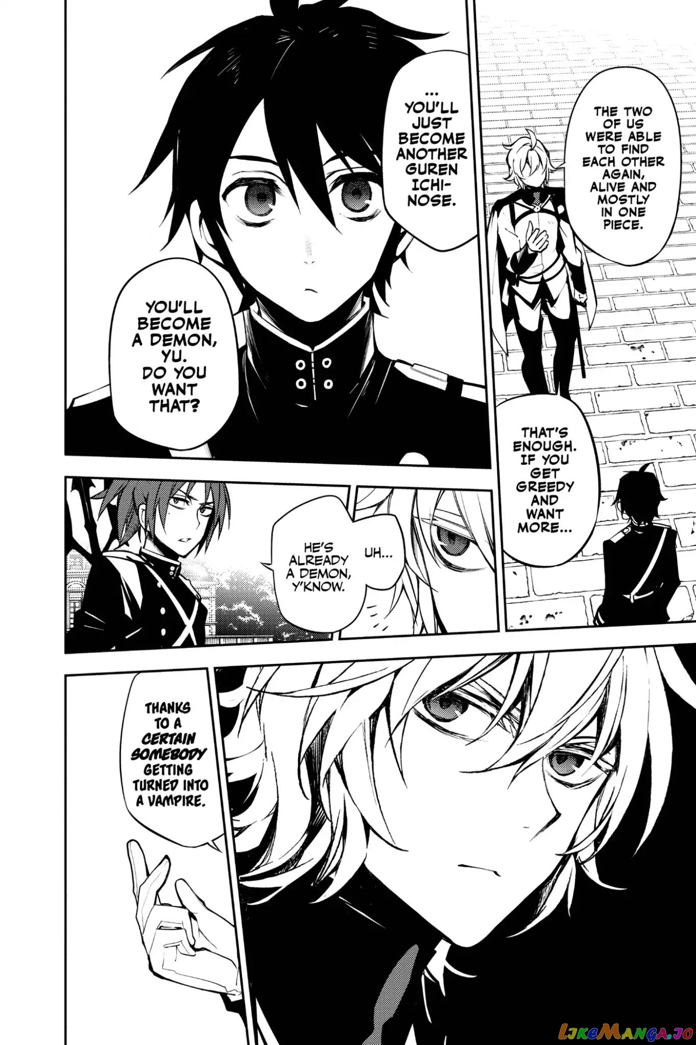 Read Seraph Of The End Manga Online