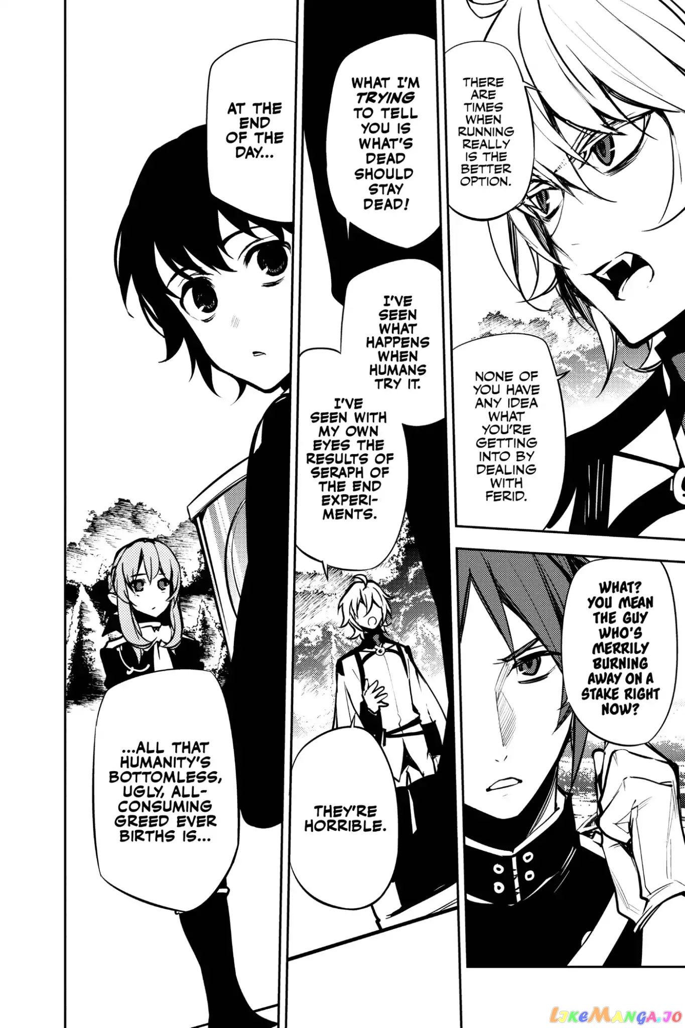 Read Seraph Of The End Manga Online