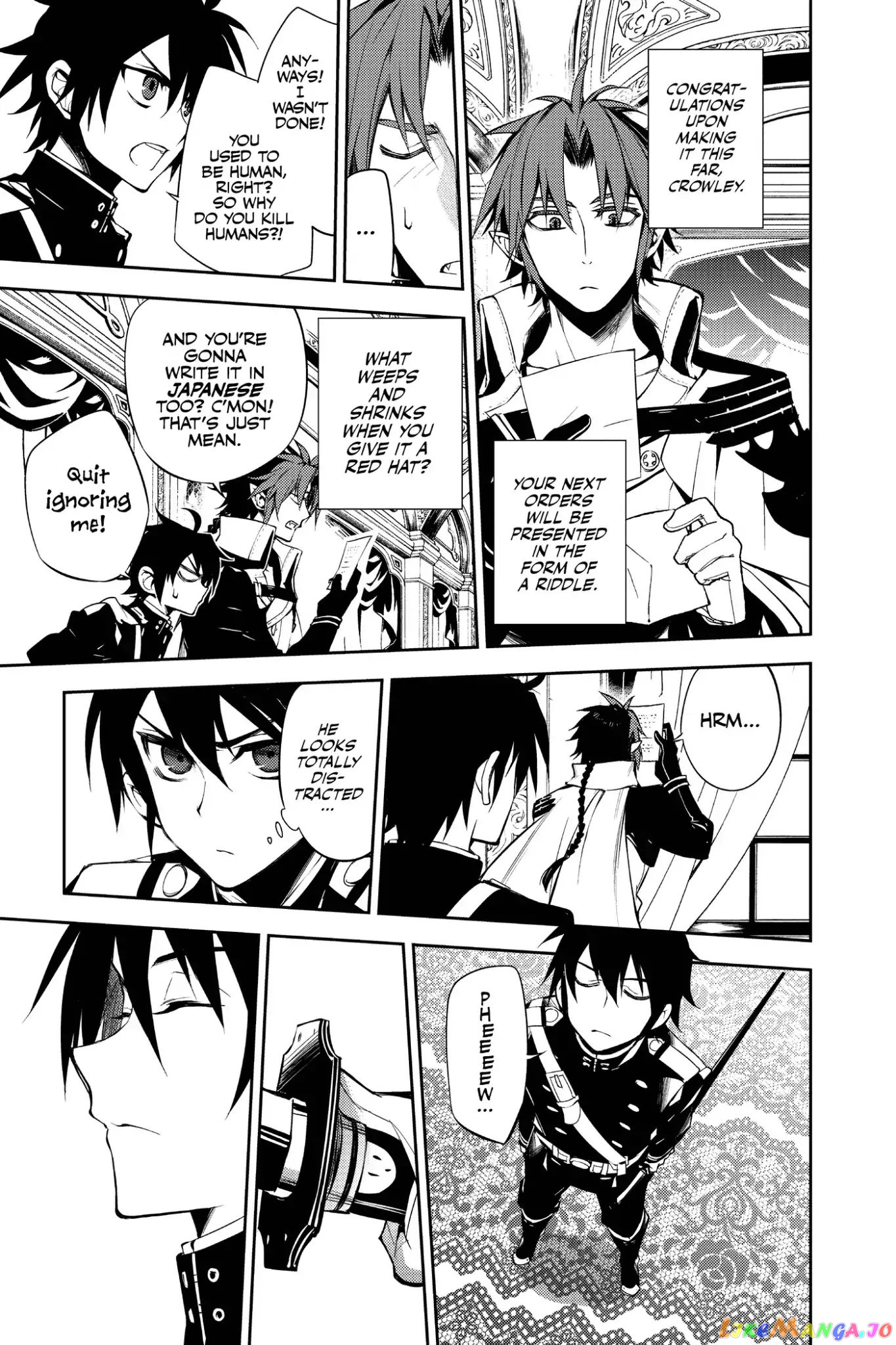 Read Seraph Of The End Manga Online