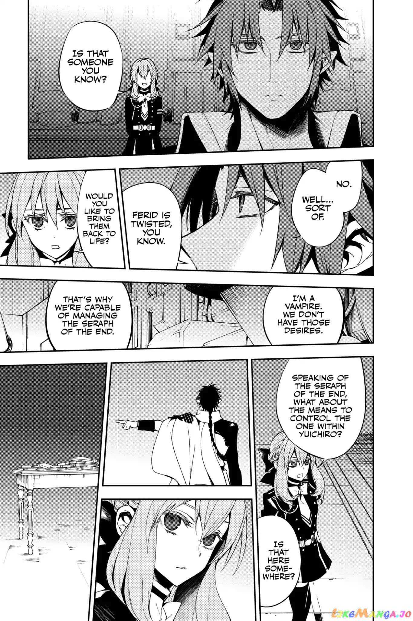 Read Seraph Of The End Manga Online