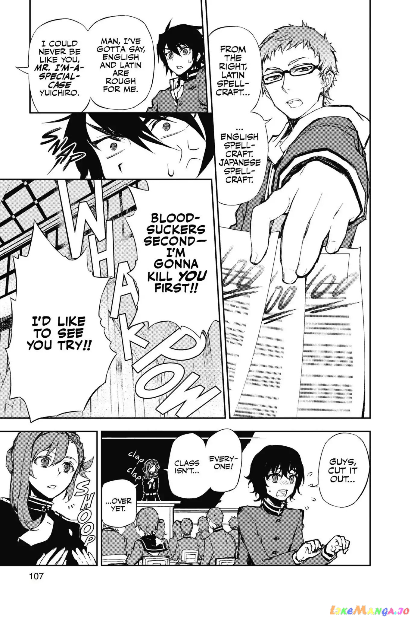 Read Seraph Of The End Manga Online