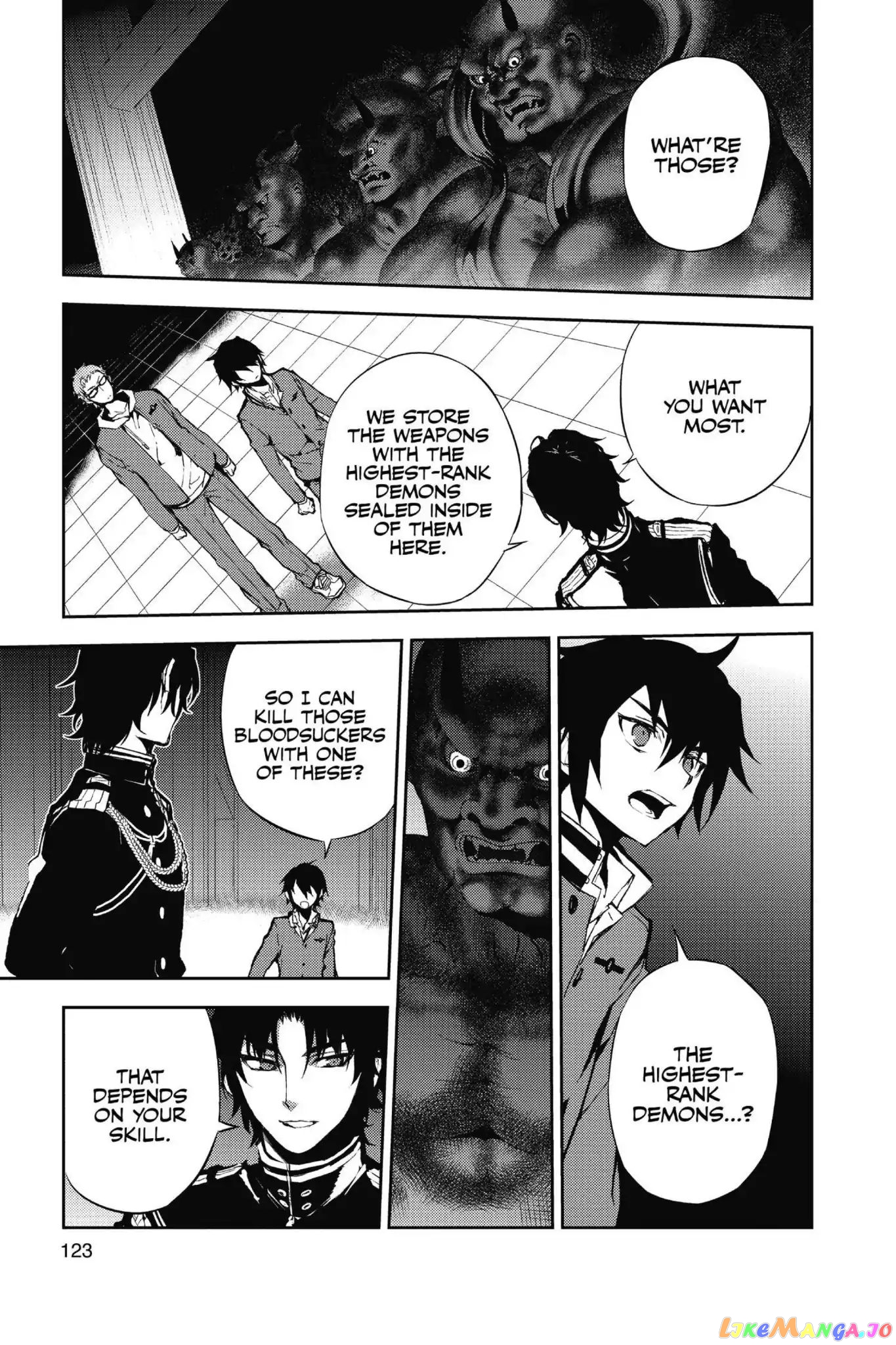 Read Seraph Of The End Manga Online