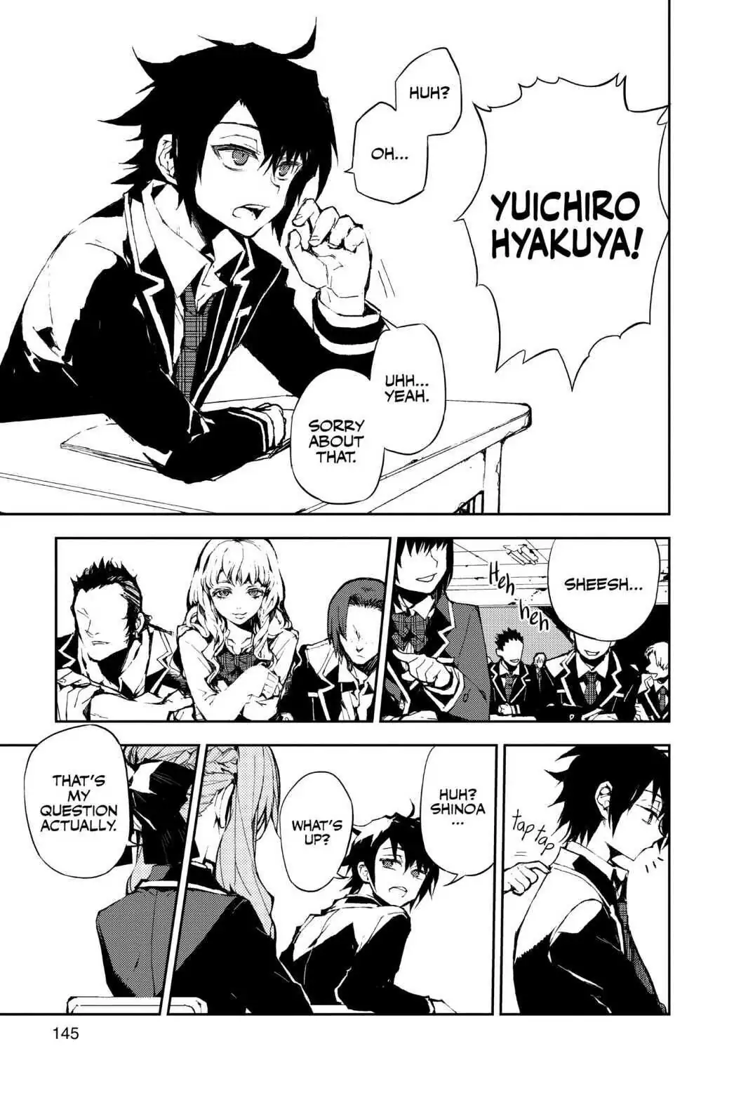 Read Seraph Of The End Manga Online