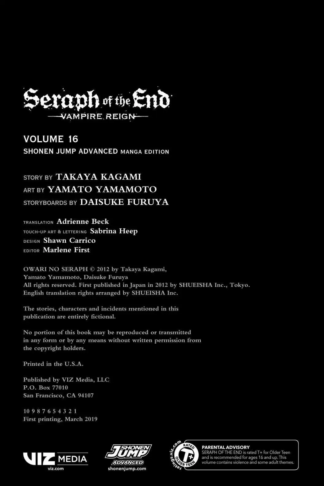 Read Seraph Of The End Manga Online