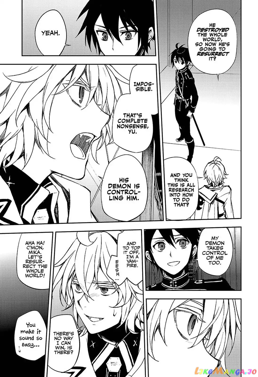 Read Seraph Of The End Manga Online