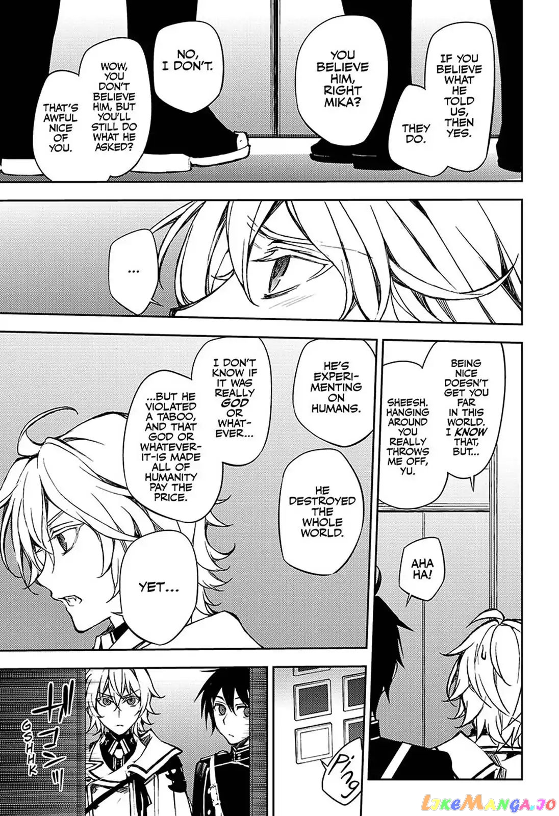 Read Seraph Of The End Manga Online