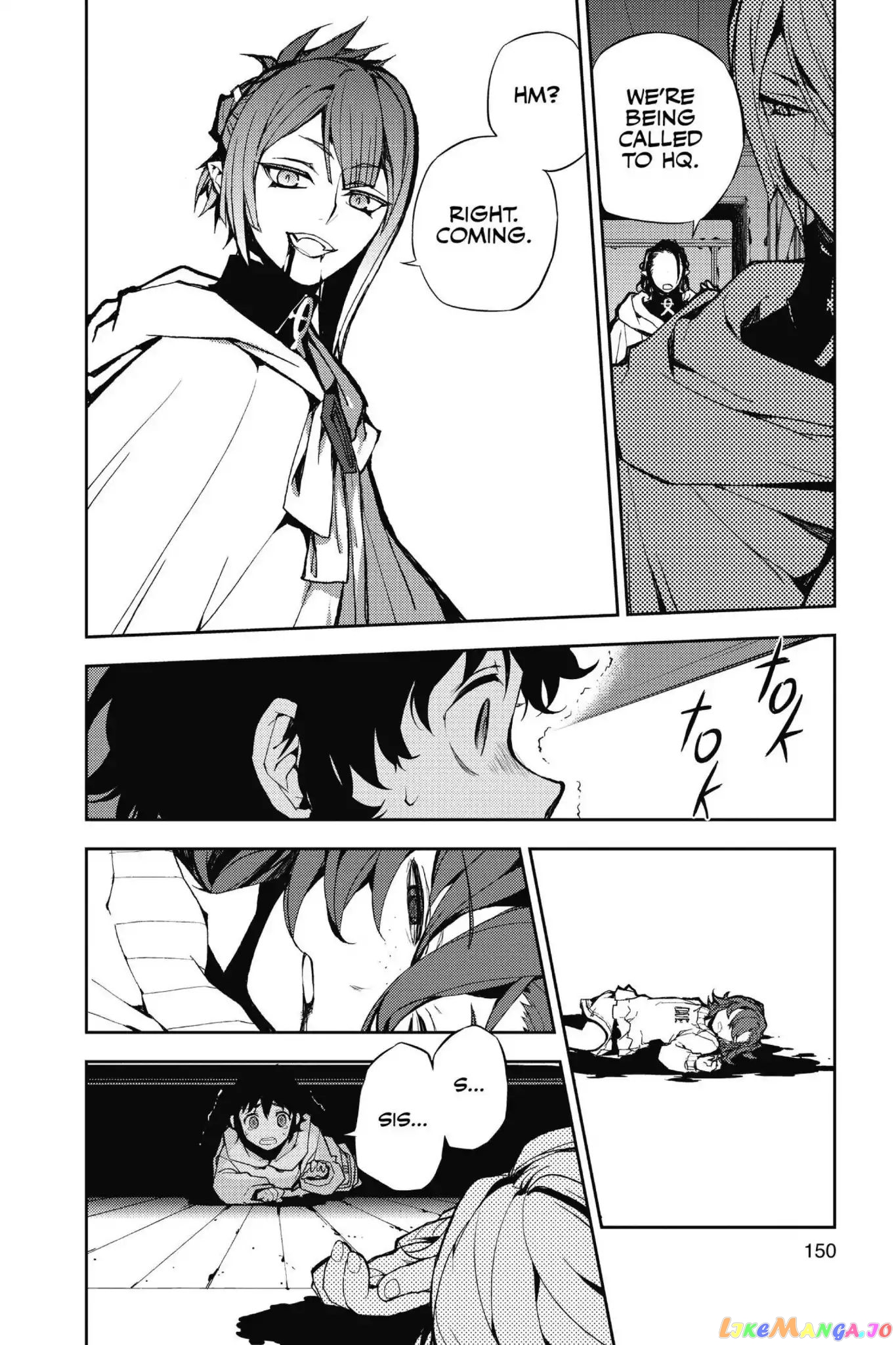 Read Seraph Of The End Manga Online