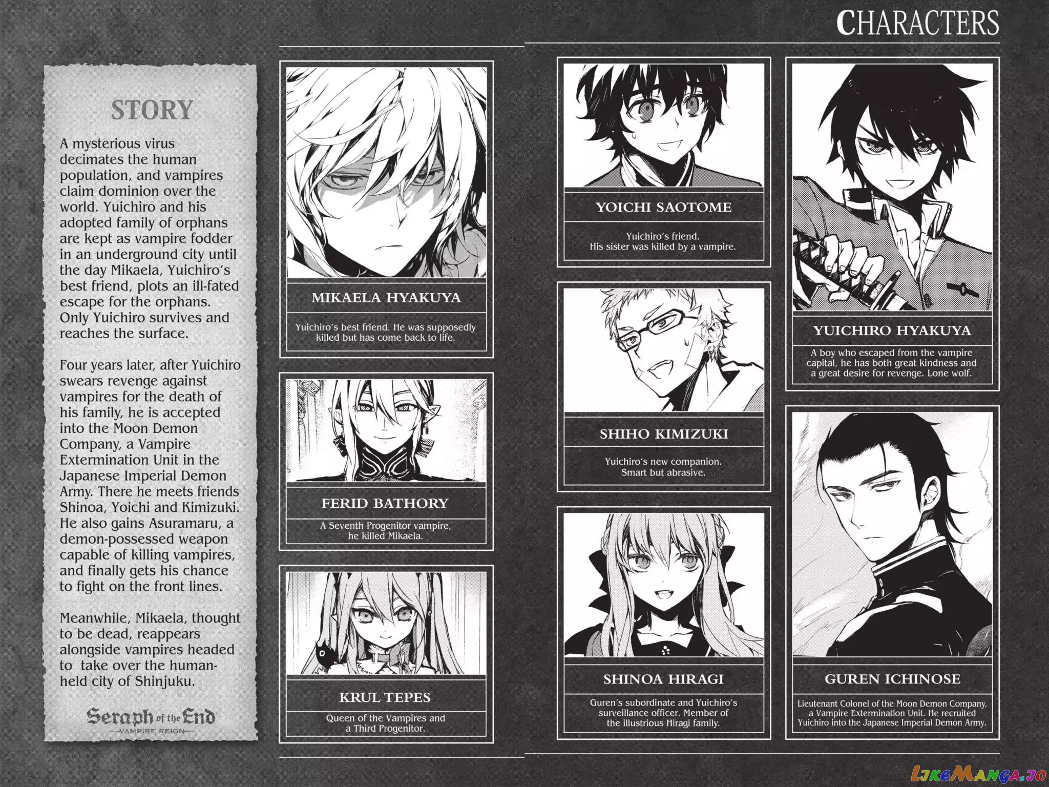 Read Seraph Of The End Manga Online