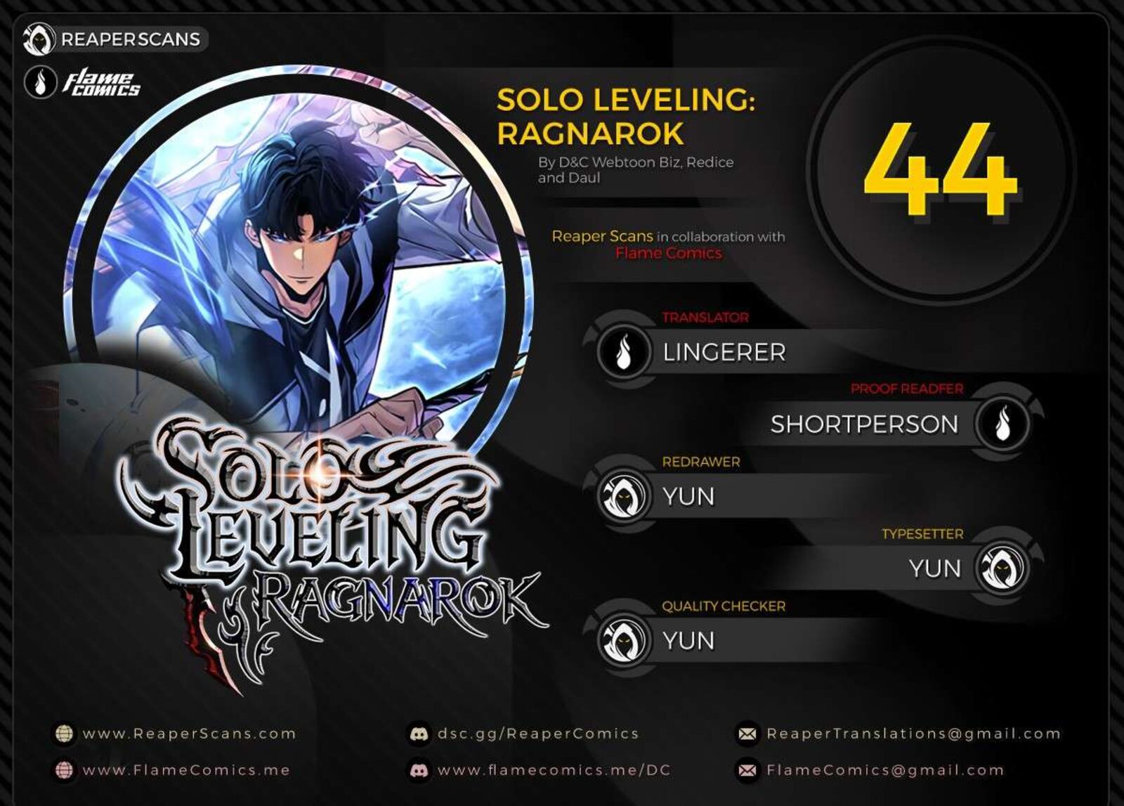 Read Solo Leveling Ragnarok Manga Online