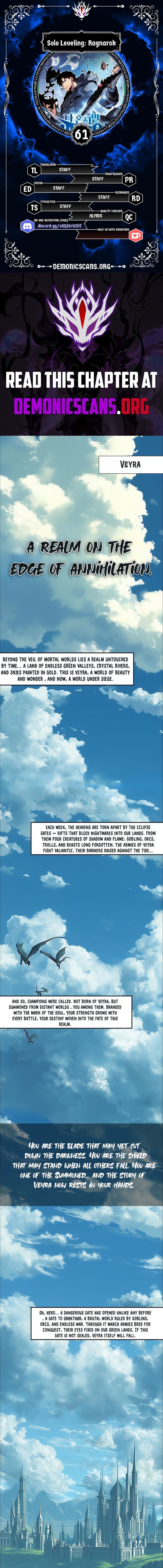 Read Solo Leveling Ragnarok Manga Online