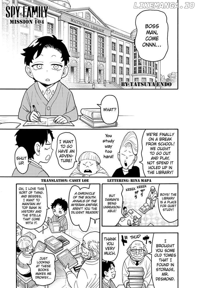 Read Spy X Family Manga Online